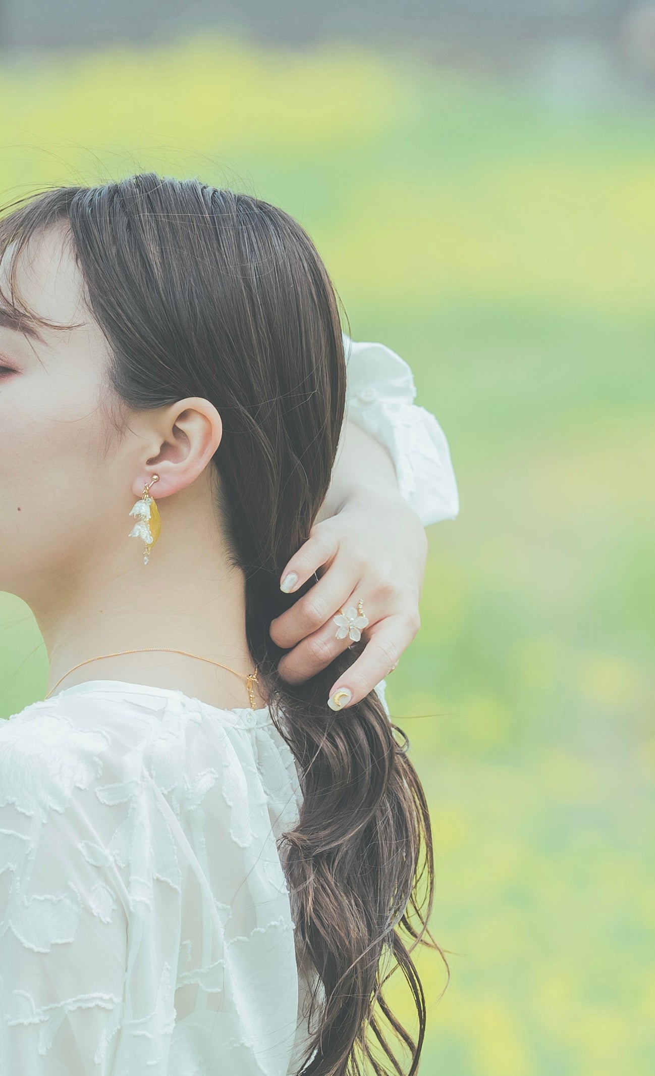 SUZURAN Lily of the Valley Earrings