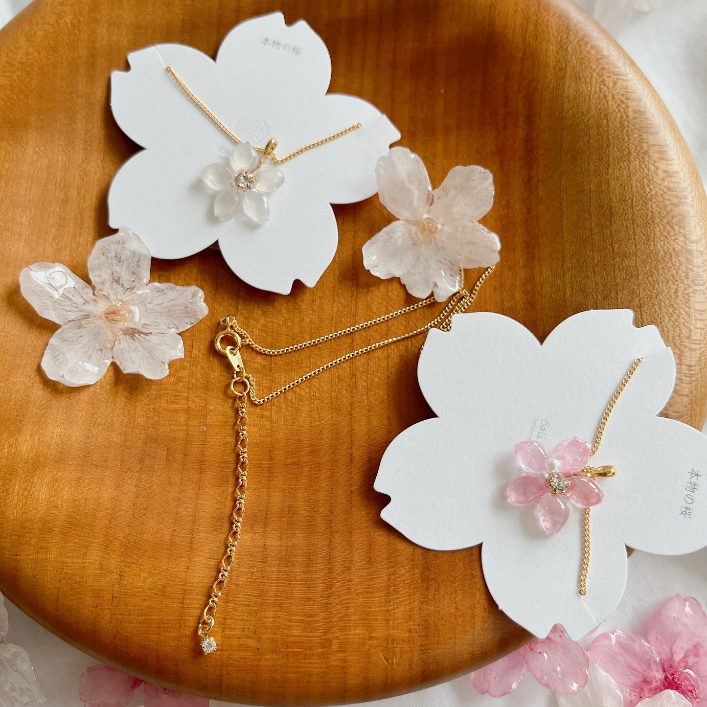 Someiyoshino Sakura Necklace 40cm