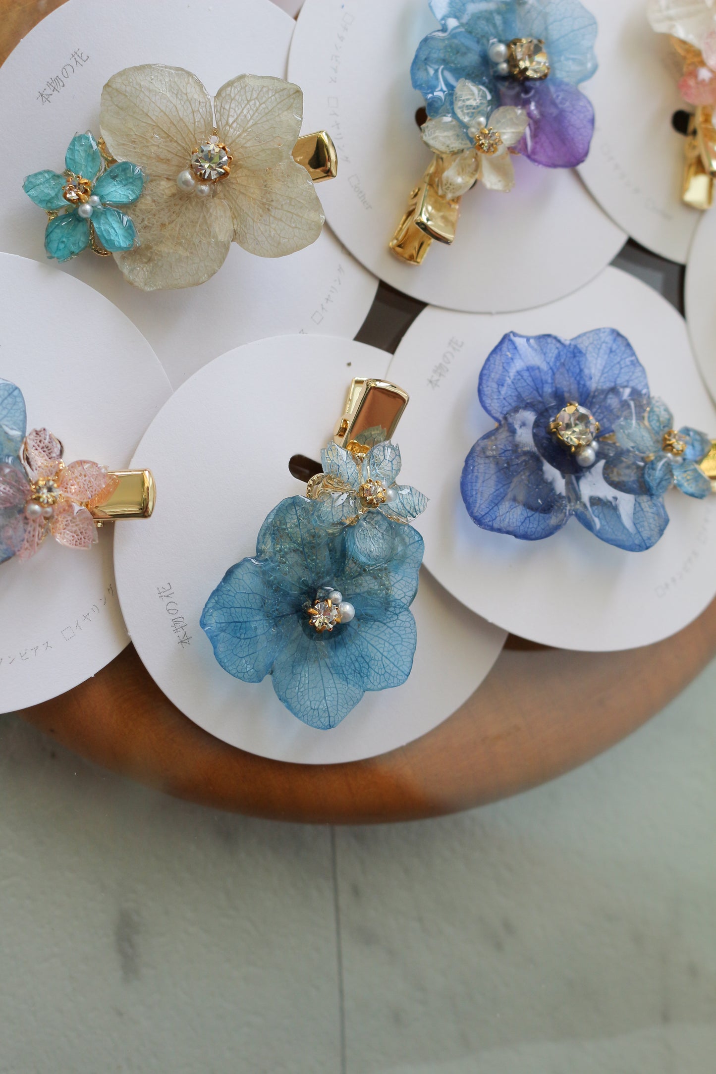 Hydrangea Hair Accessories No.11