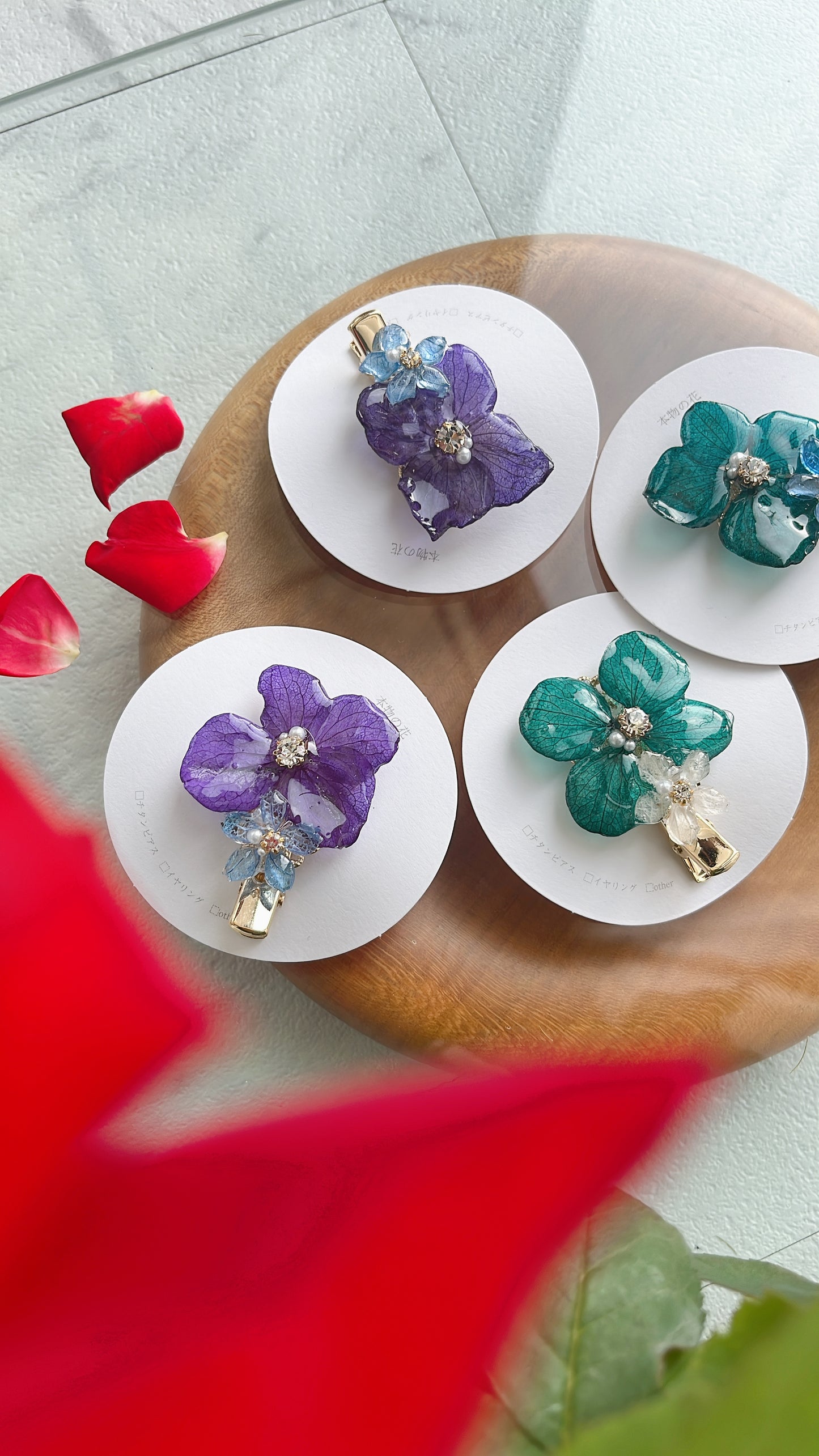 Hydrangea Hair Accessories No.5 - Time limited