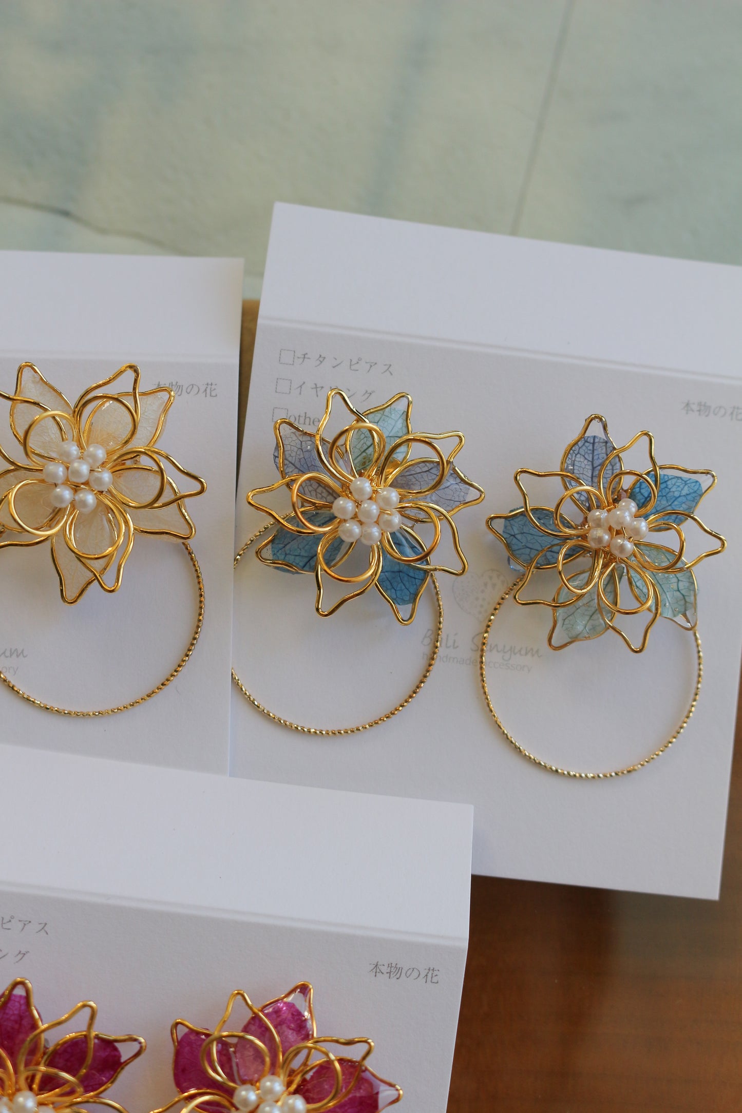 Three Layer Flower with Hoop
