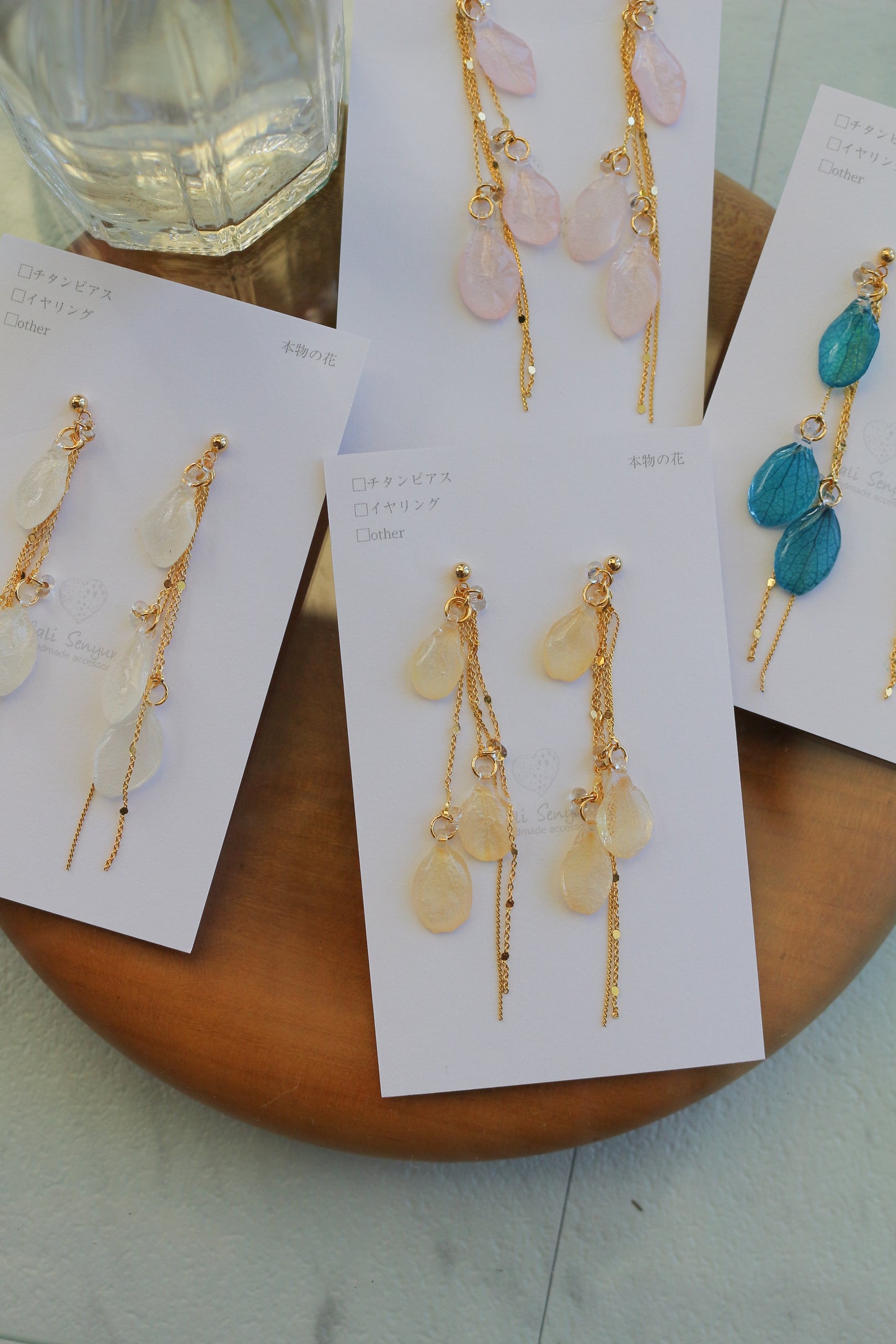 Hydrangea TSUBU2 Earring - No.1