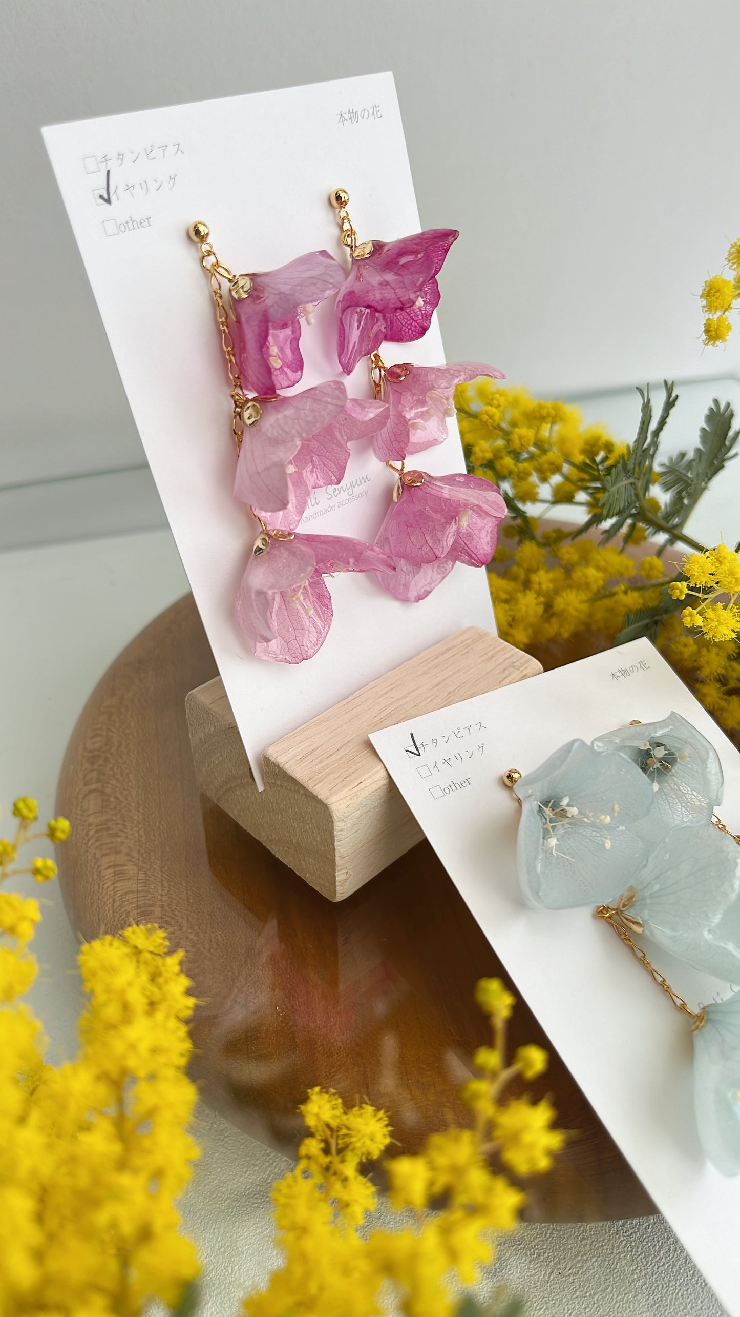 "Hanayome" Collection Earring No.49 パーツ選べます