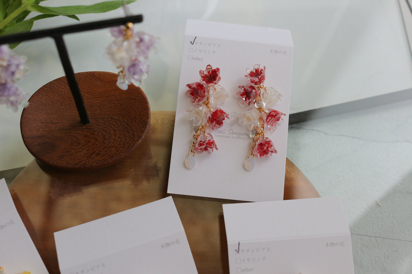 Clear Summer Earring Collection 2025 - No.3