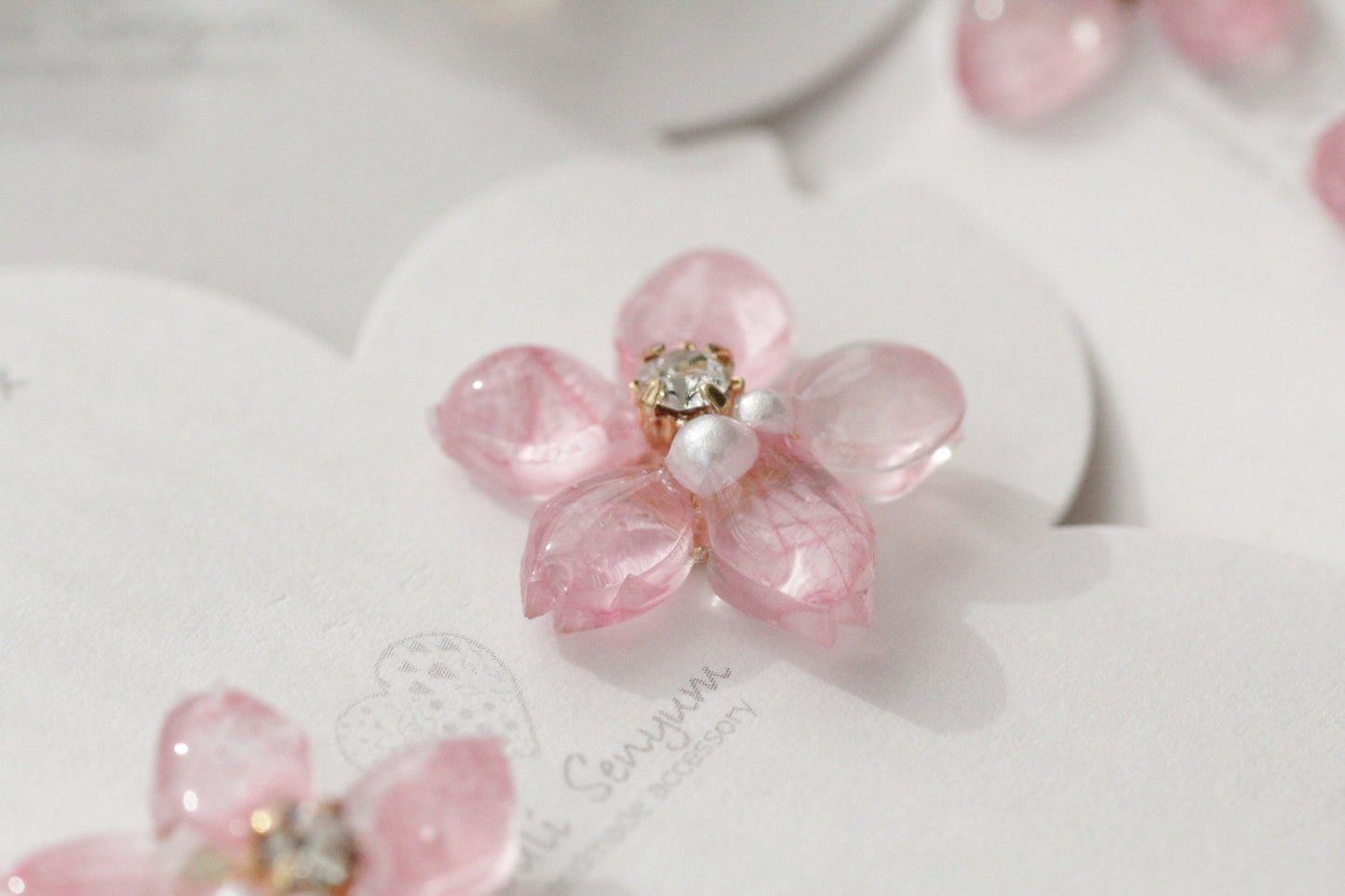 Someiyoshino Sakura Earrings - Small size 小サイズ