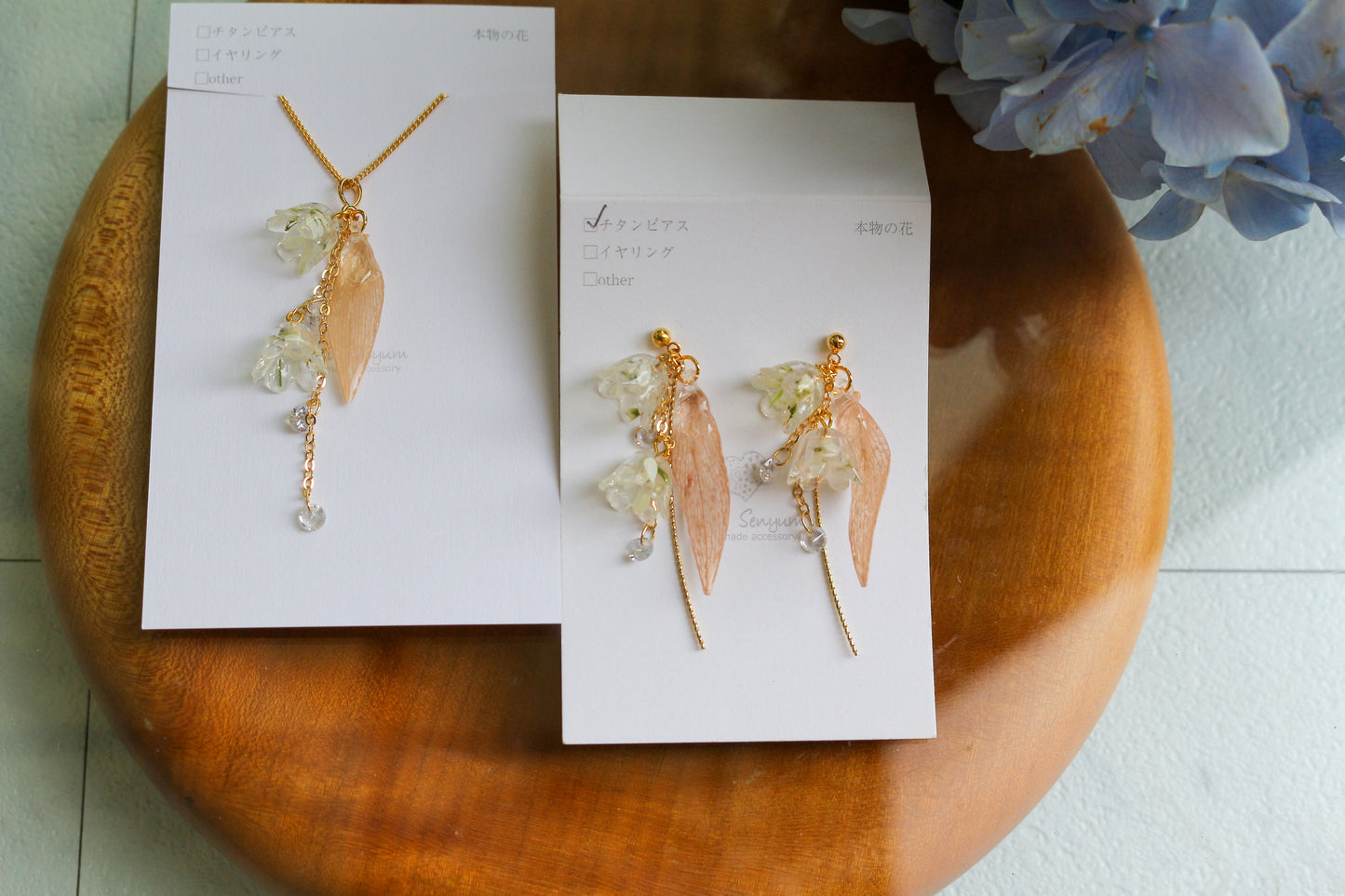 Lily of the Valley SUZURAN Pink Earrings