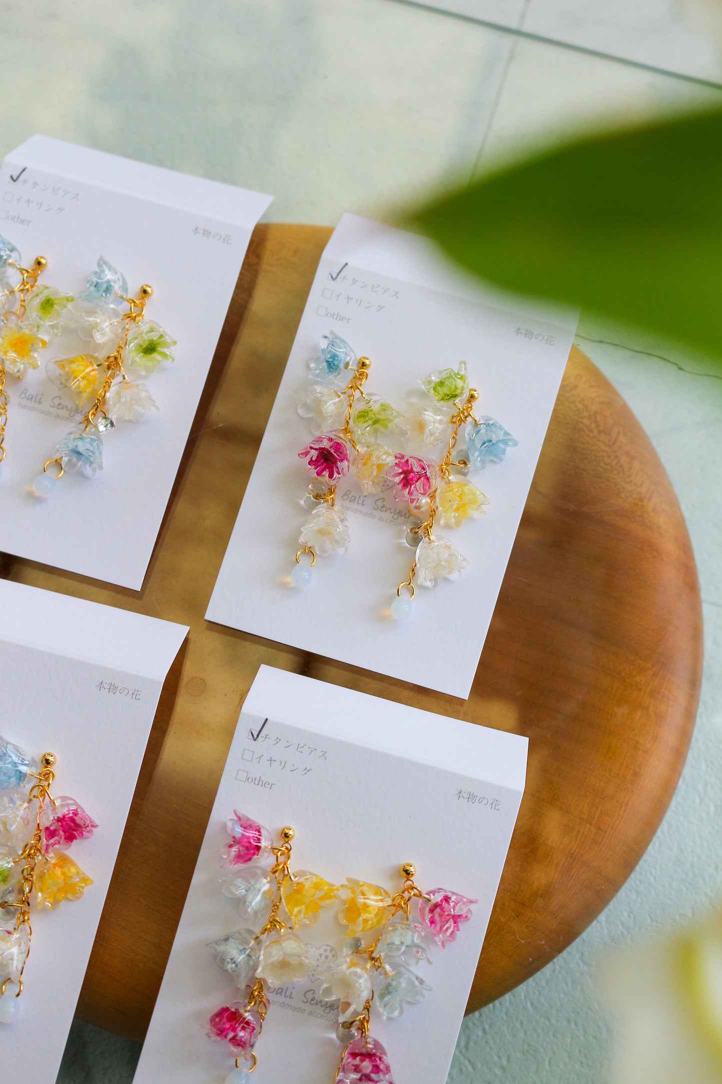 Clear Summer Earring Collection 2025 - No.1