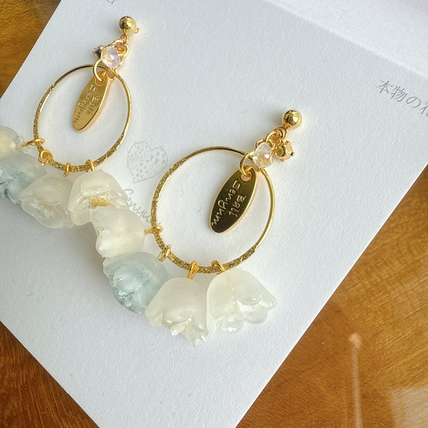 Ouri Flower Dress Earrings - No.1