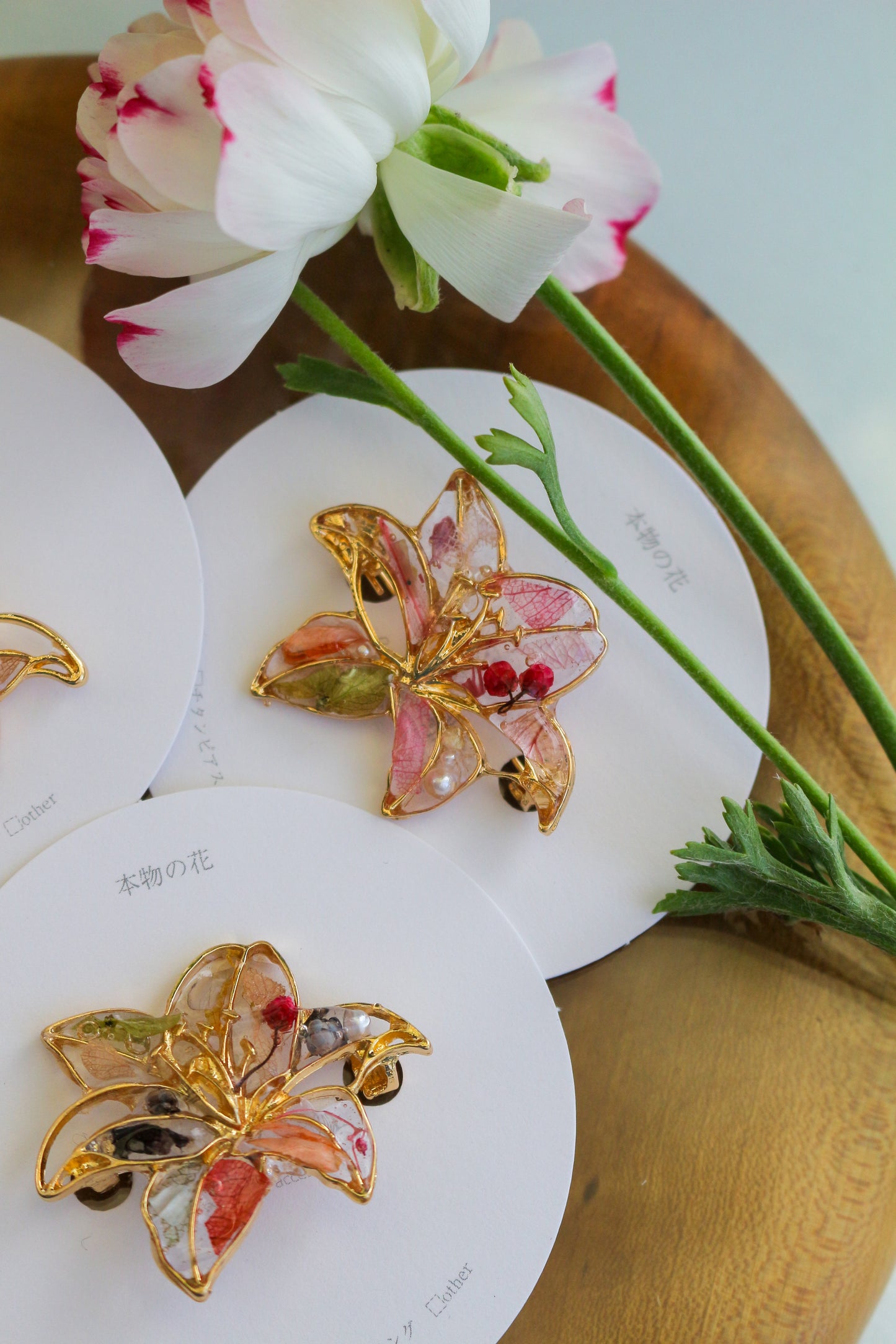 Lily Brooch No.3