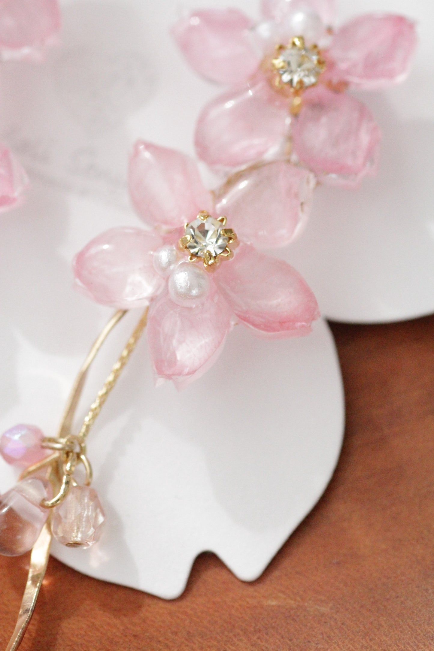 Real "Someiyoshino" Sakura Earring - No.1    #S002