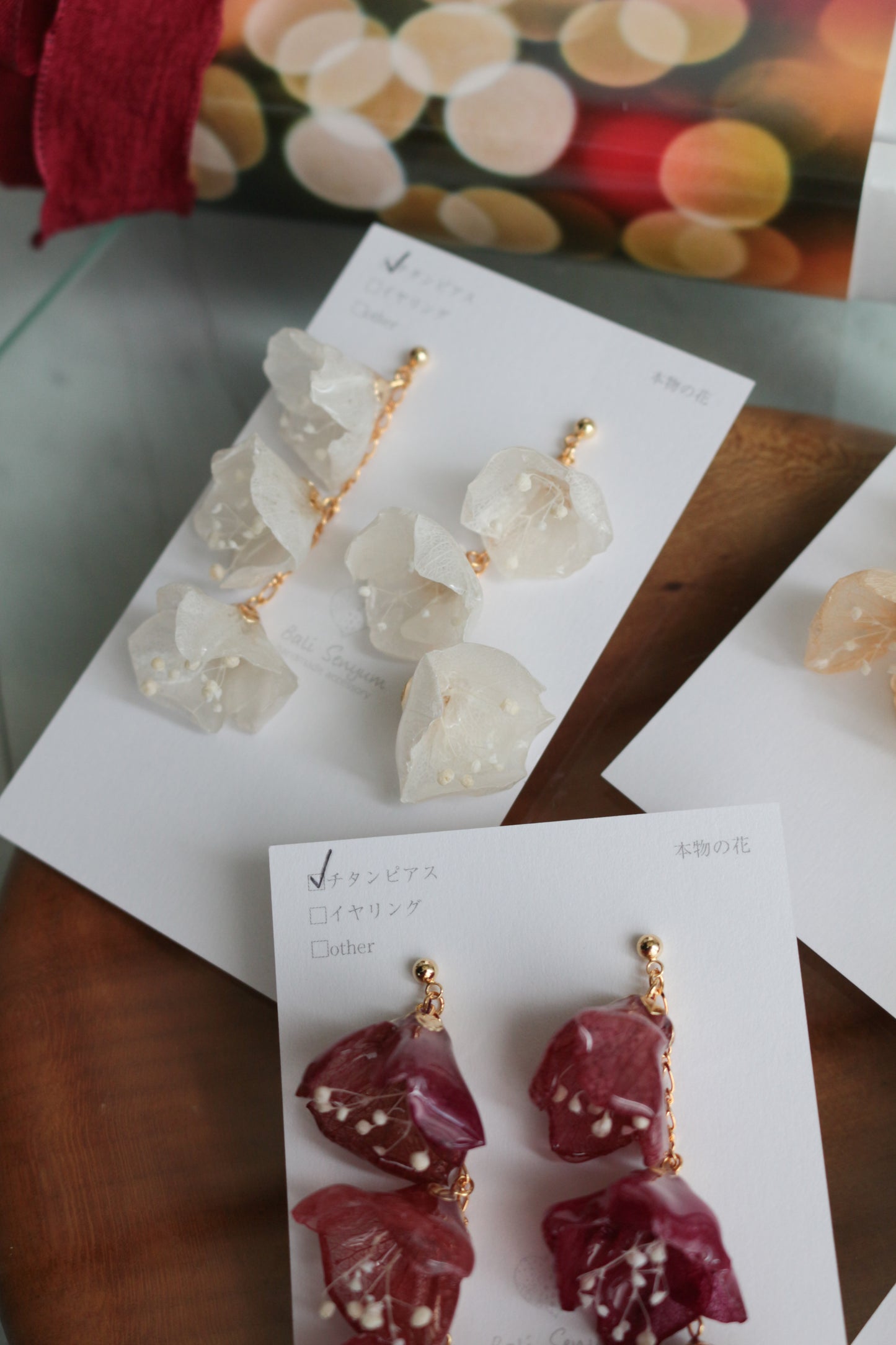 Hanayome Collection Earring No.54 パーツ選べます