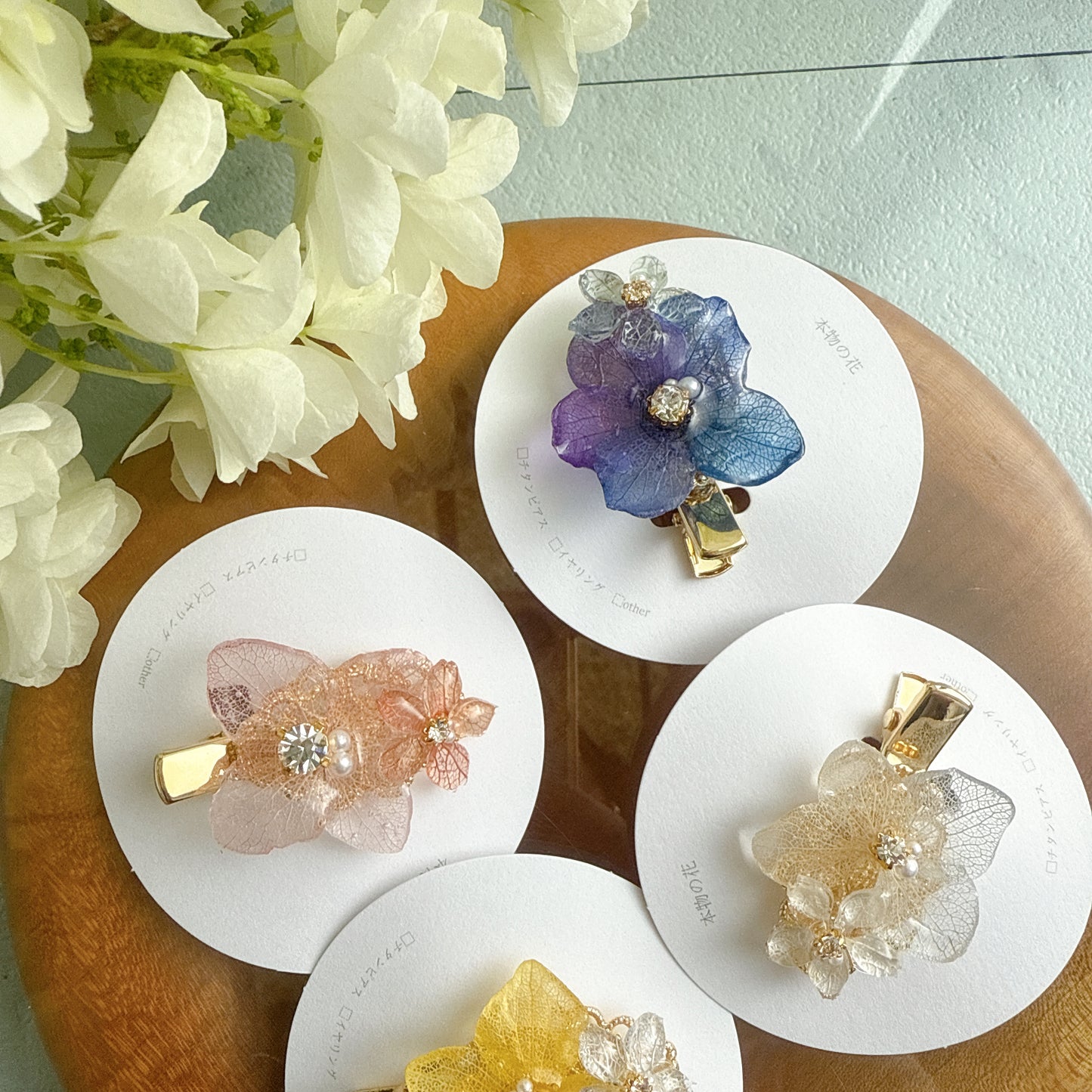 Hydrangea Hair Accessories No.10- Limited Items