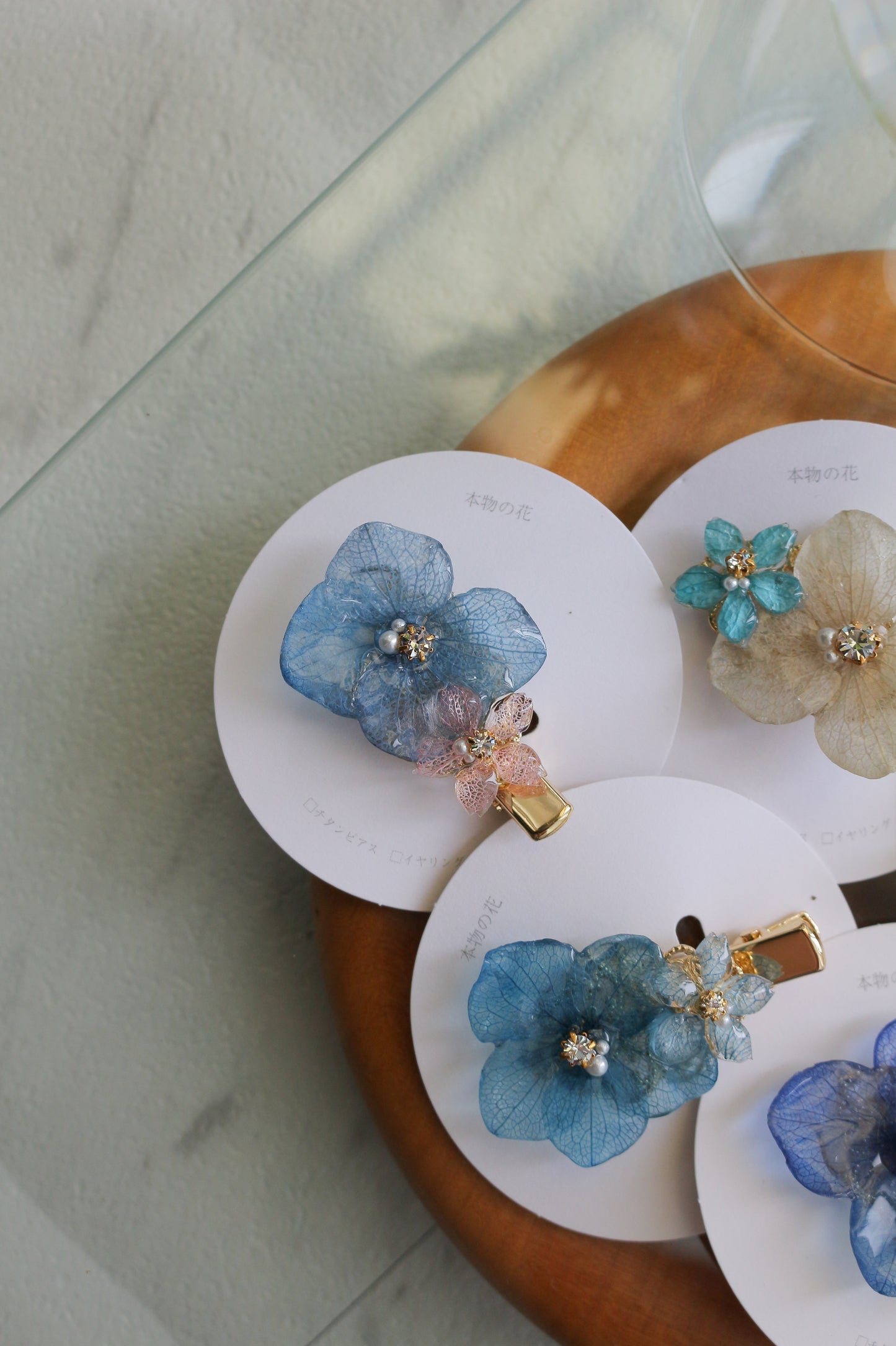 Hydrangea Hair Accessories No.11