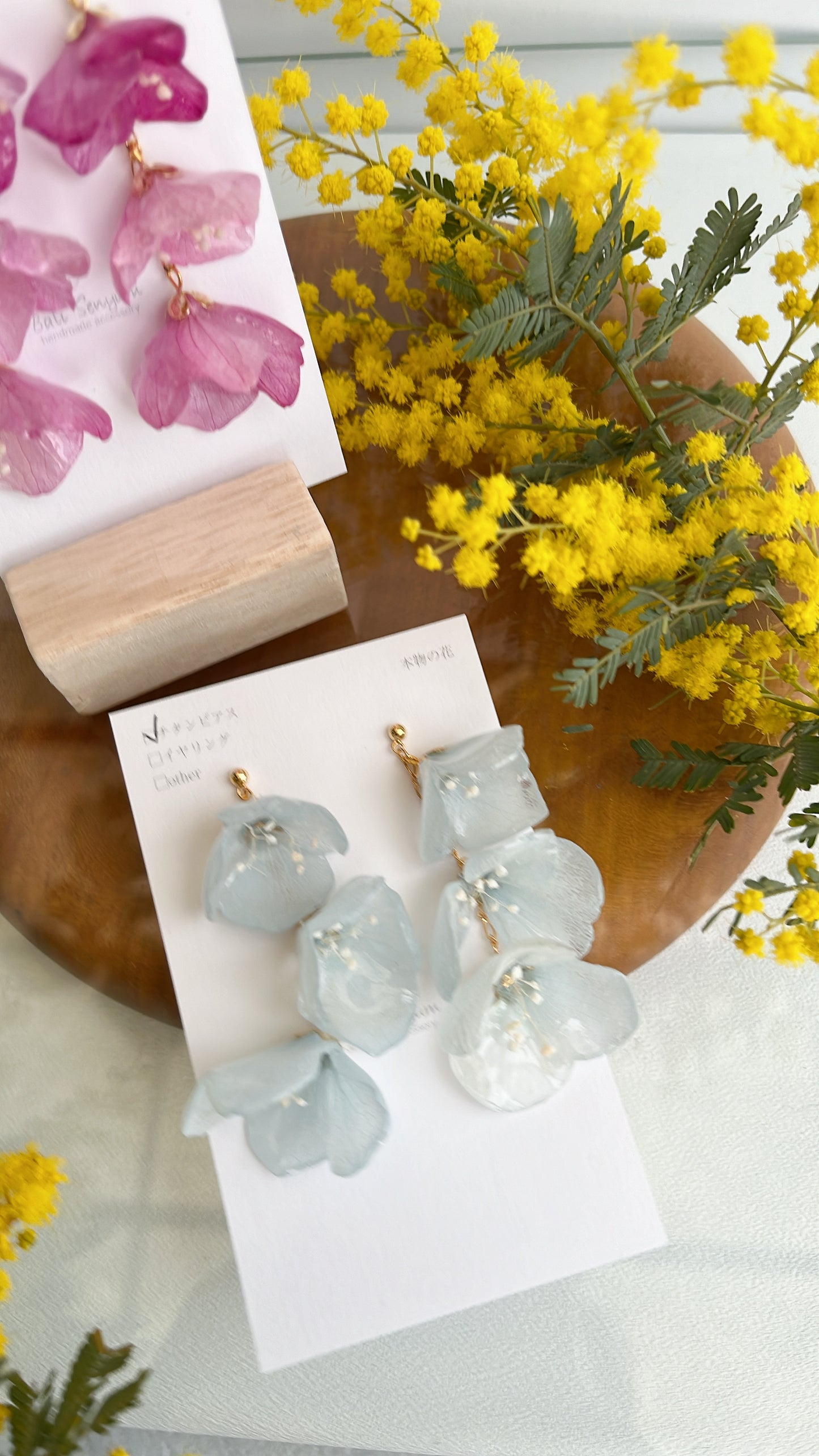 "Hanayome" Collection Earring No.49 パーツ選べます