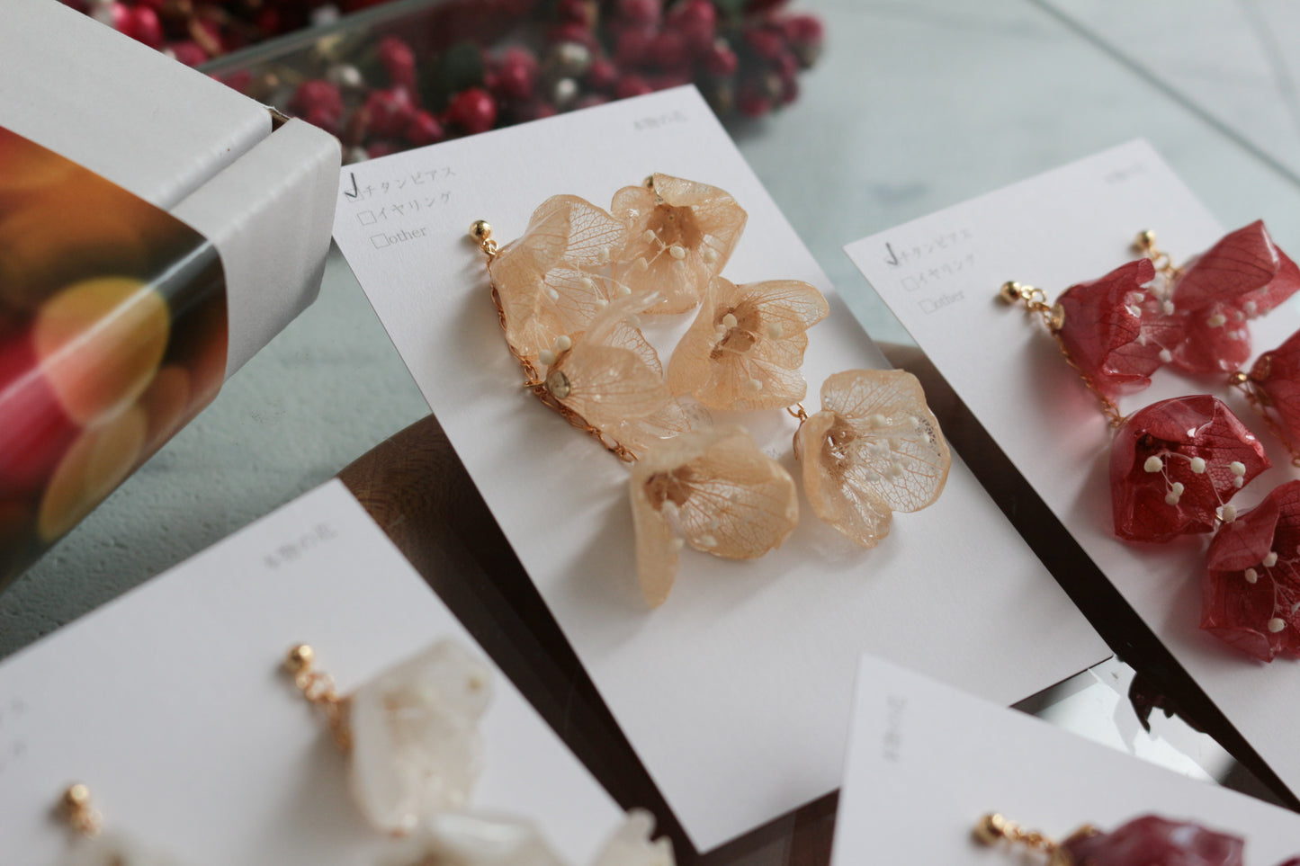 Hanayome Collection Earring No.54 パーツ選べます