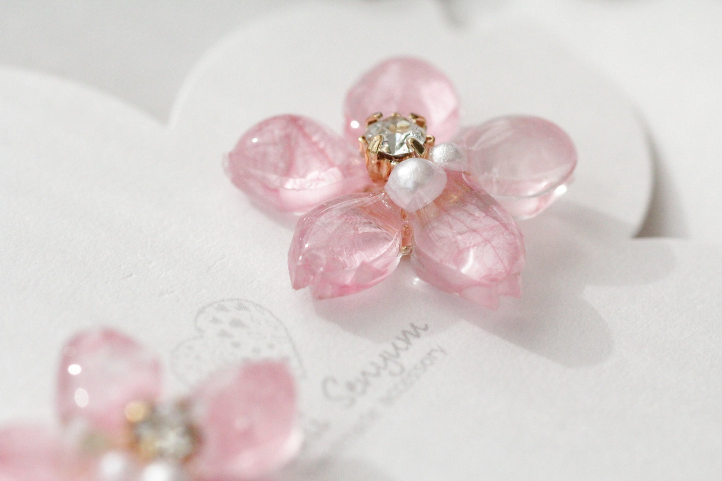 Someiyoshino Sakura Earrings - Small size 小サイズ