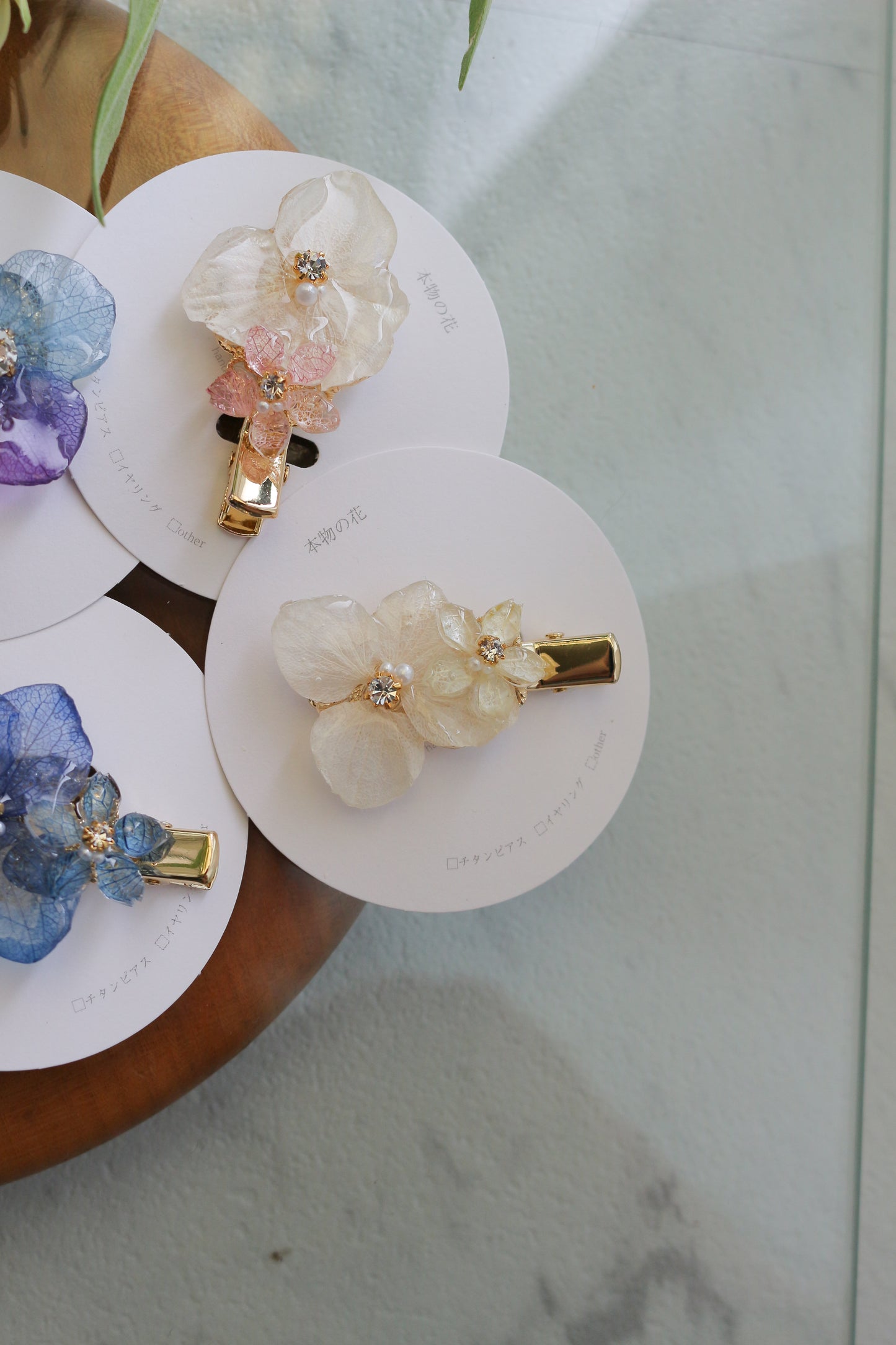 Hydrangea Hair Accessories No.11