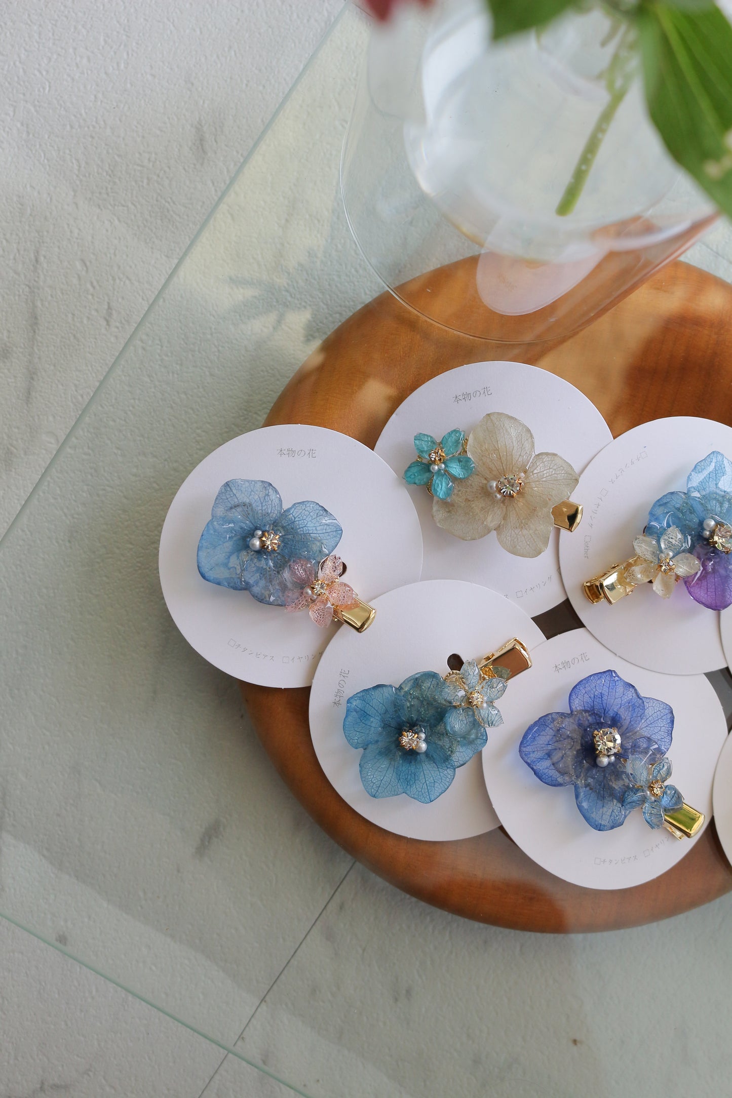 Hydrangea Hair Accessories No.11
