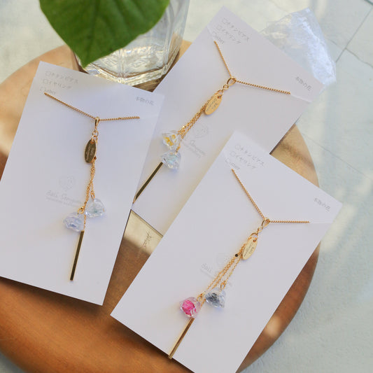 Little Flower Necklace  60cm  No.1