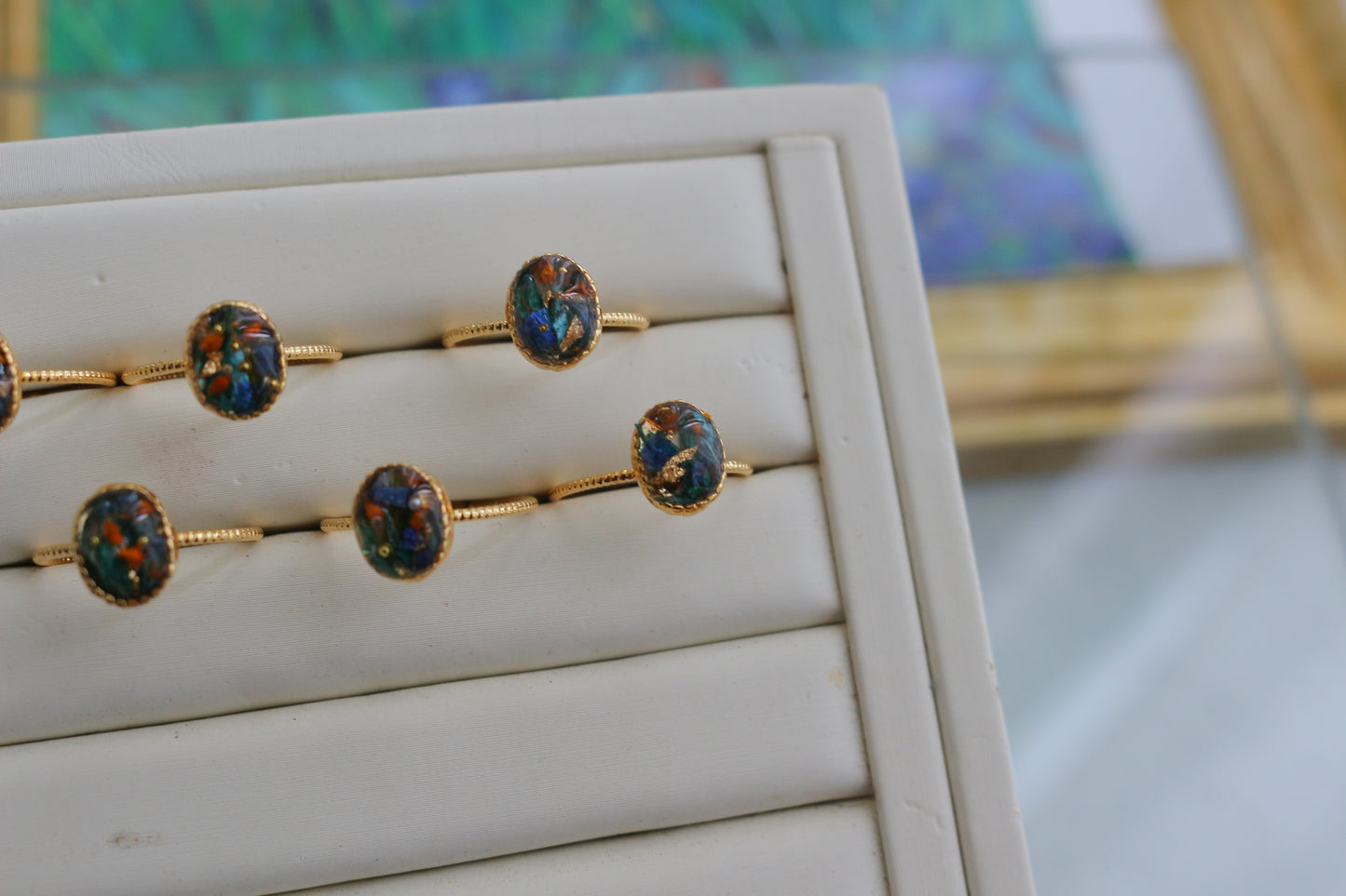 Gogh Inspired Ring No.2 - アイリス