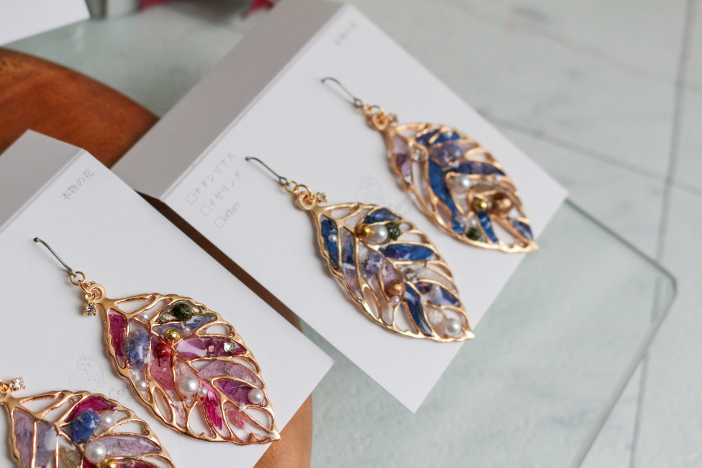 Christmas Leaf Earring