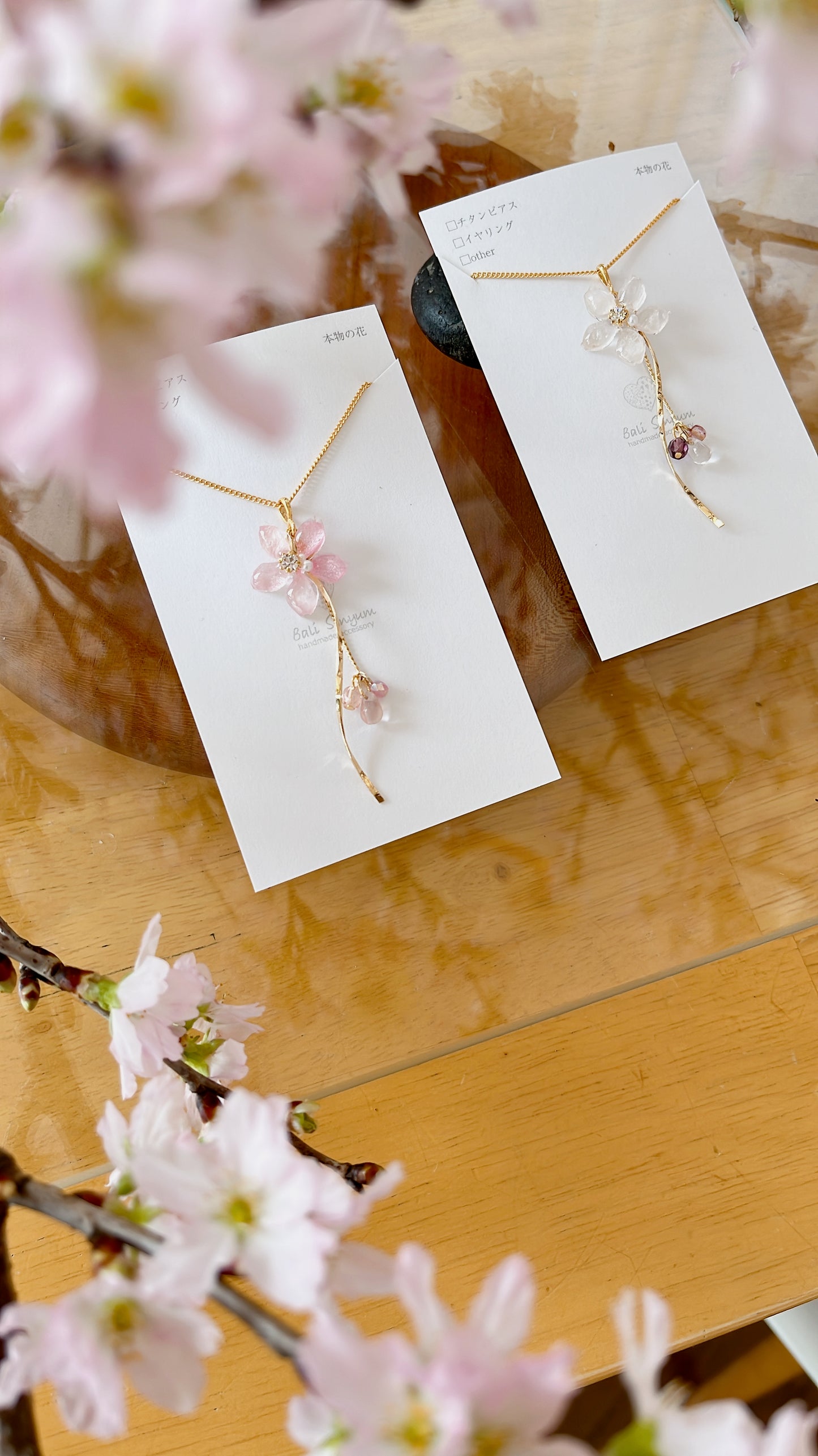 Someiyoshino Sakura Necklace 50cm or 60cm
