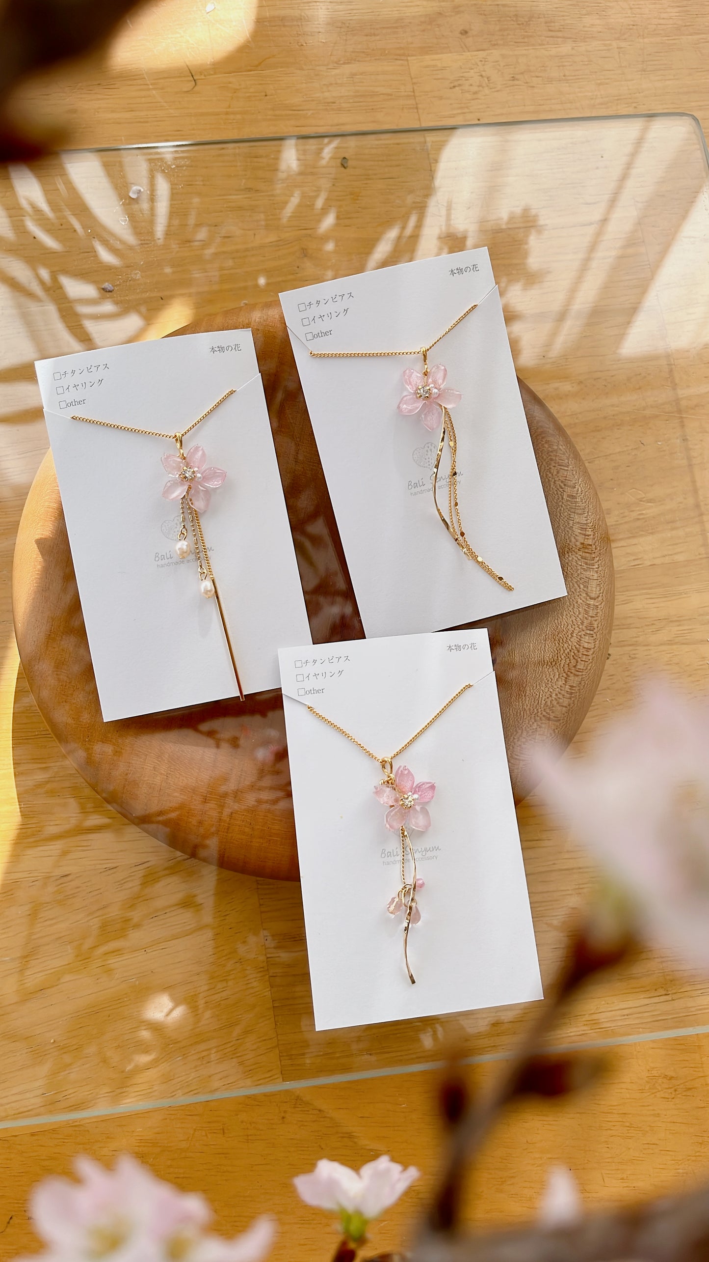 Someiyoshino Sakura Necklace 50cm or 60cm