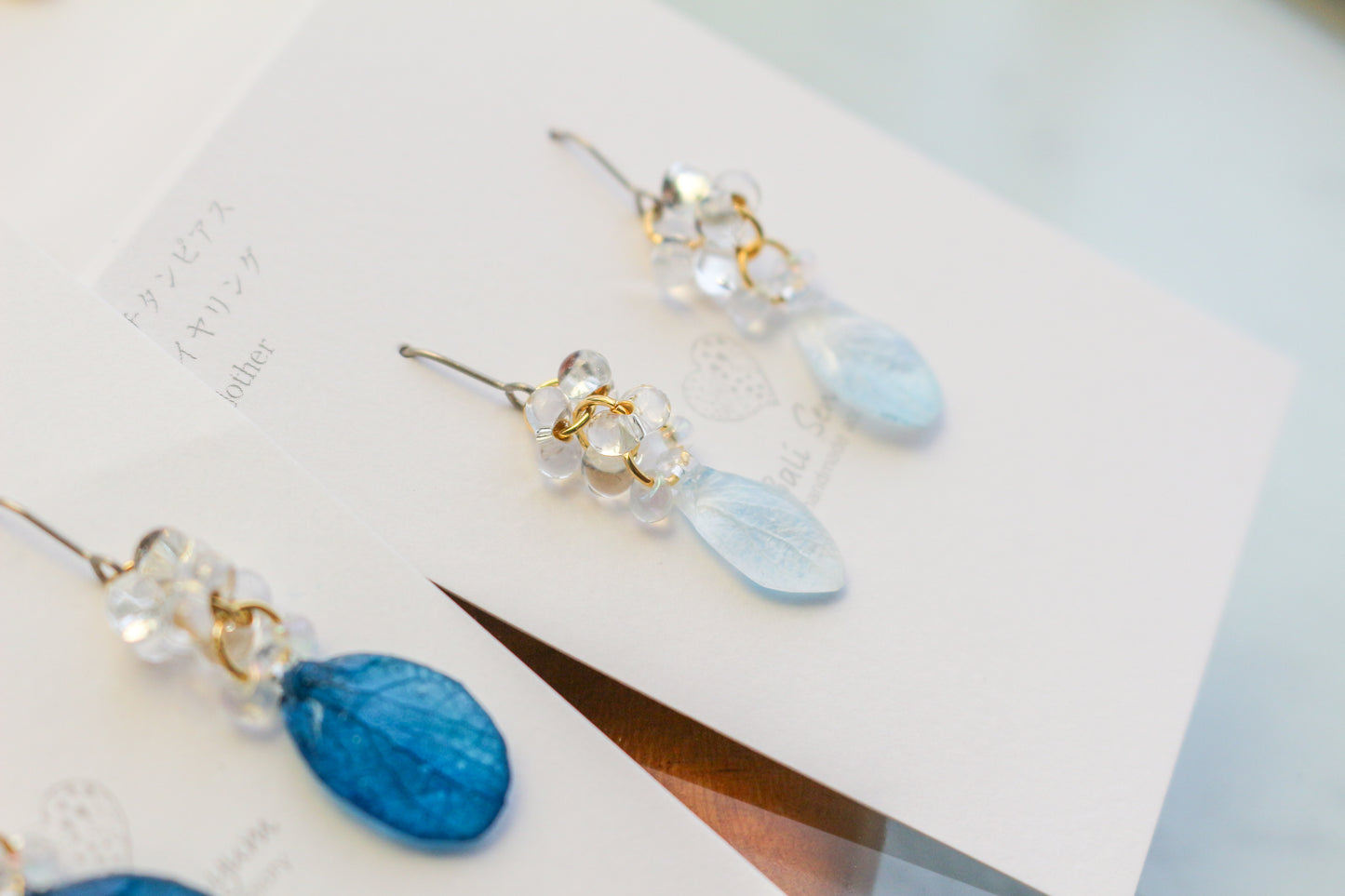 Hydrangea TSUBU Earrings - No.1