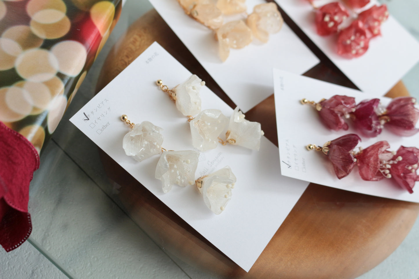 Hanayome Collection Earring No.54 パーツ選べます