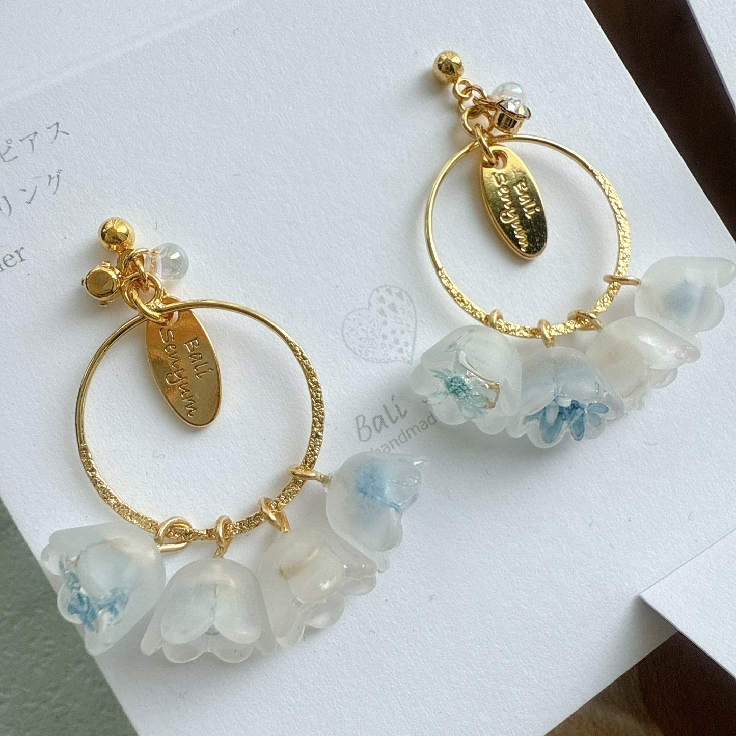 Ouri Flower Dress Earrings - No.1
