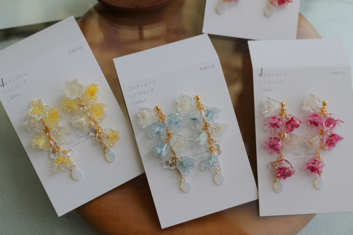 Clear Summer Earring Collection 2025 - No.3