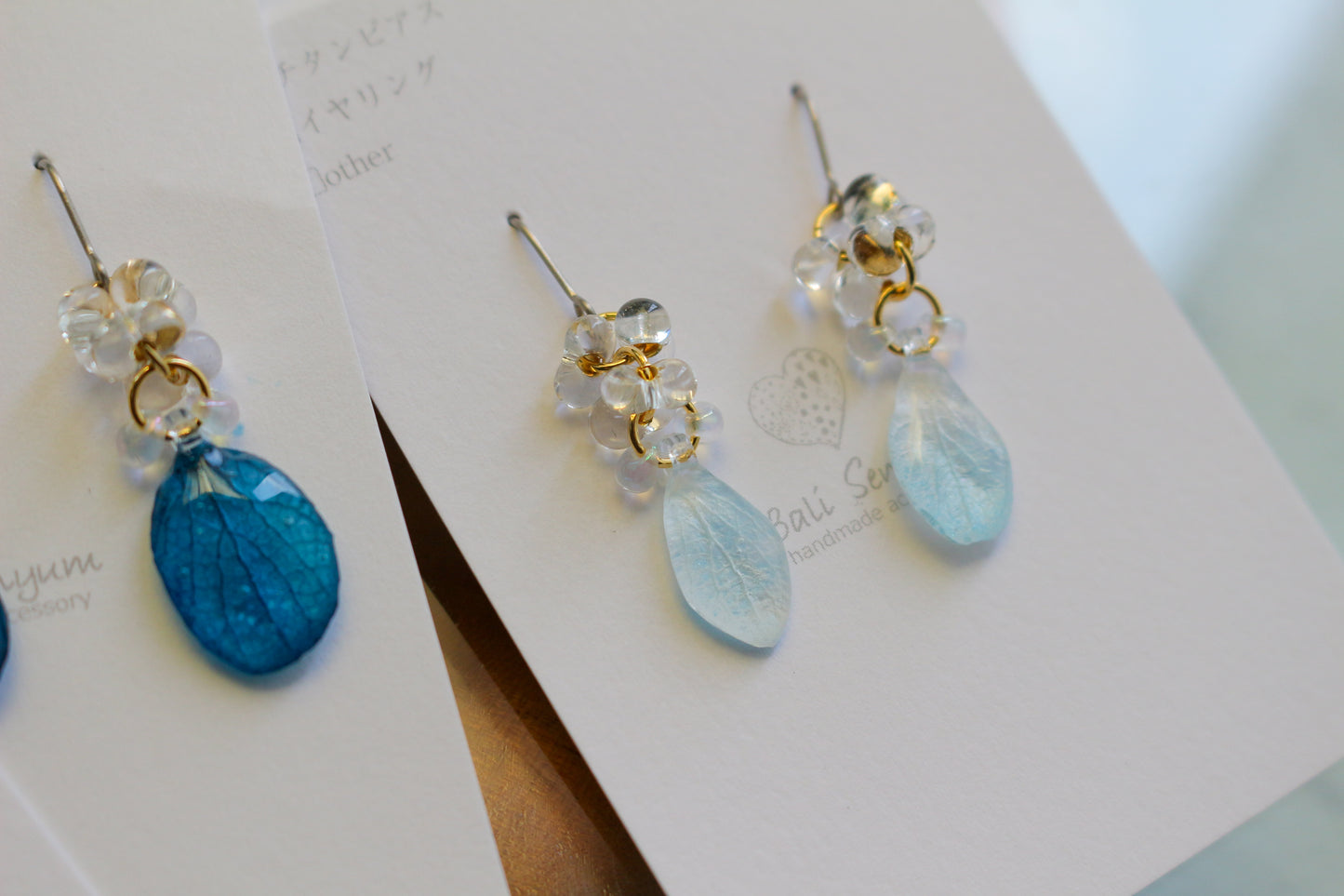 Hydrangea TSUBU Earrings - No.1