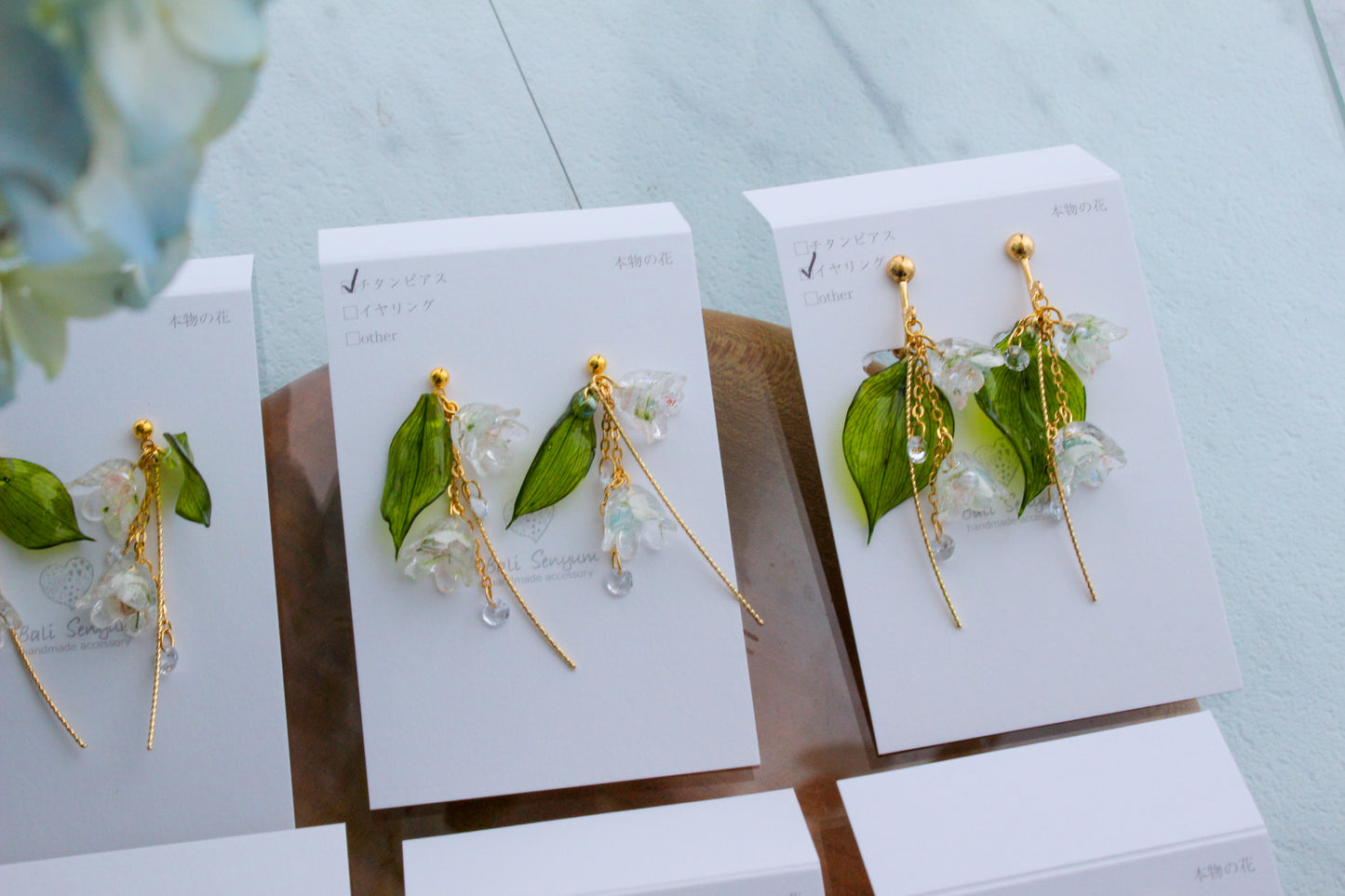 SUZURAN Lily of the Valley Earrings