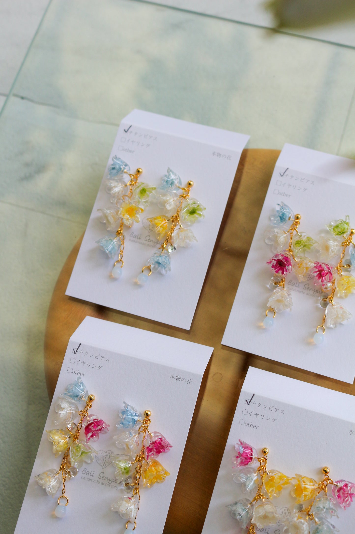 Clear Summer Earring Collection 2025 - No.1