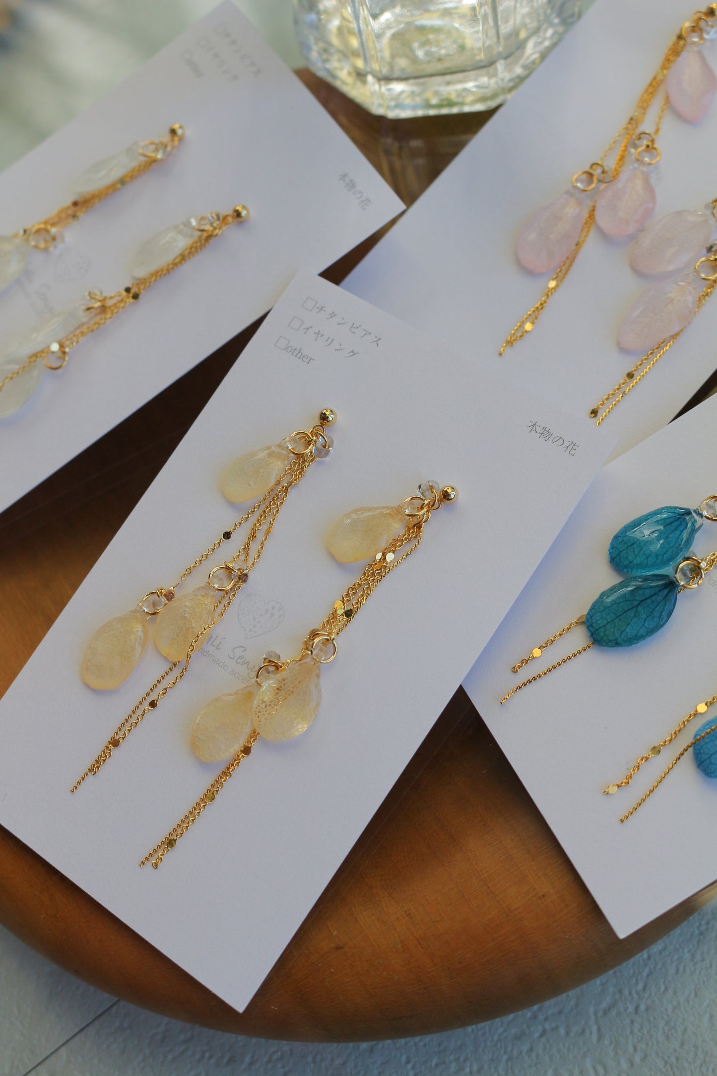 Hydrangea TSUBU2 Earring - No.1