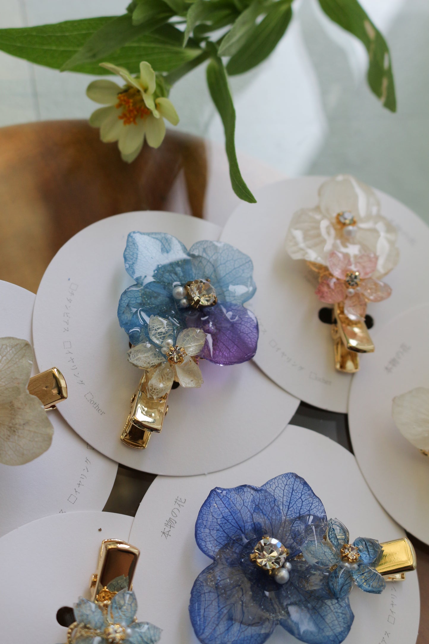 Hydrangea Hair Accessories No.11