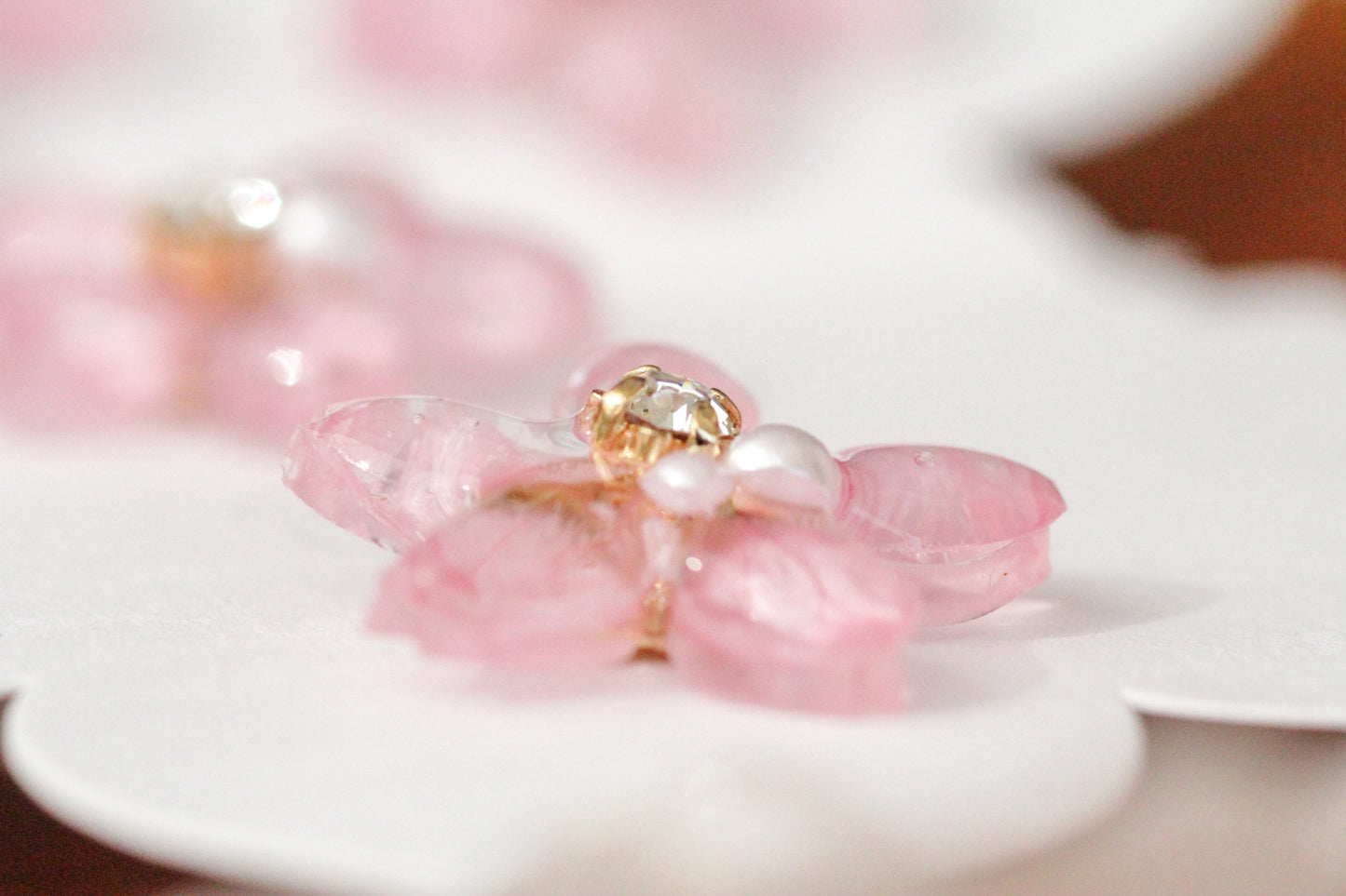 Someiyoshino Sakura Earrings - Small size 小サイズ