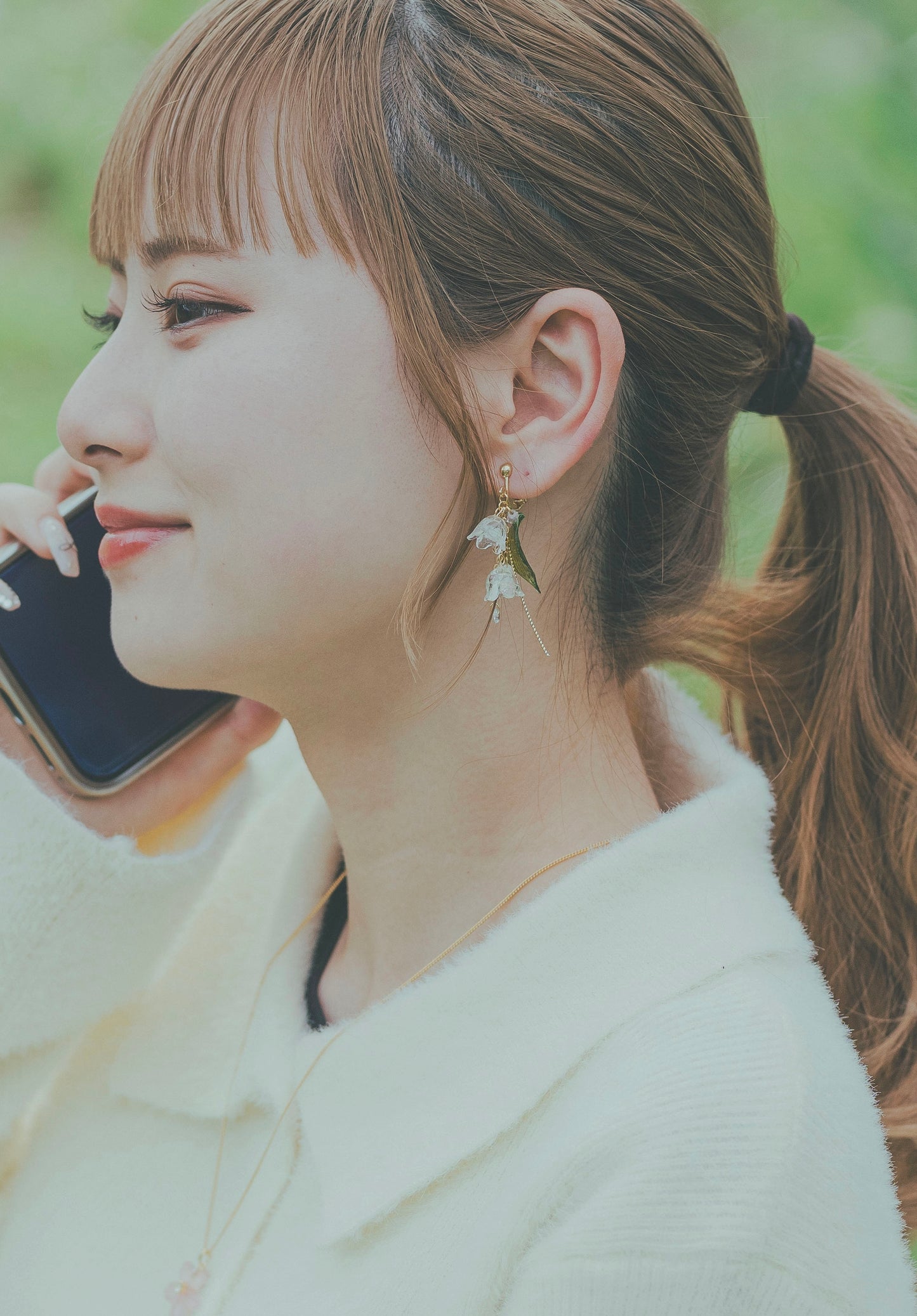 SUZURAN Lily of the Valley Earrings