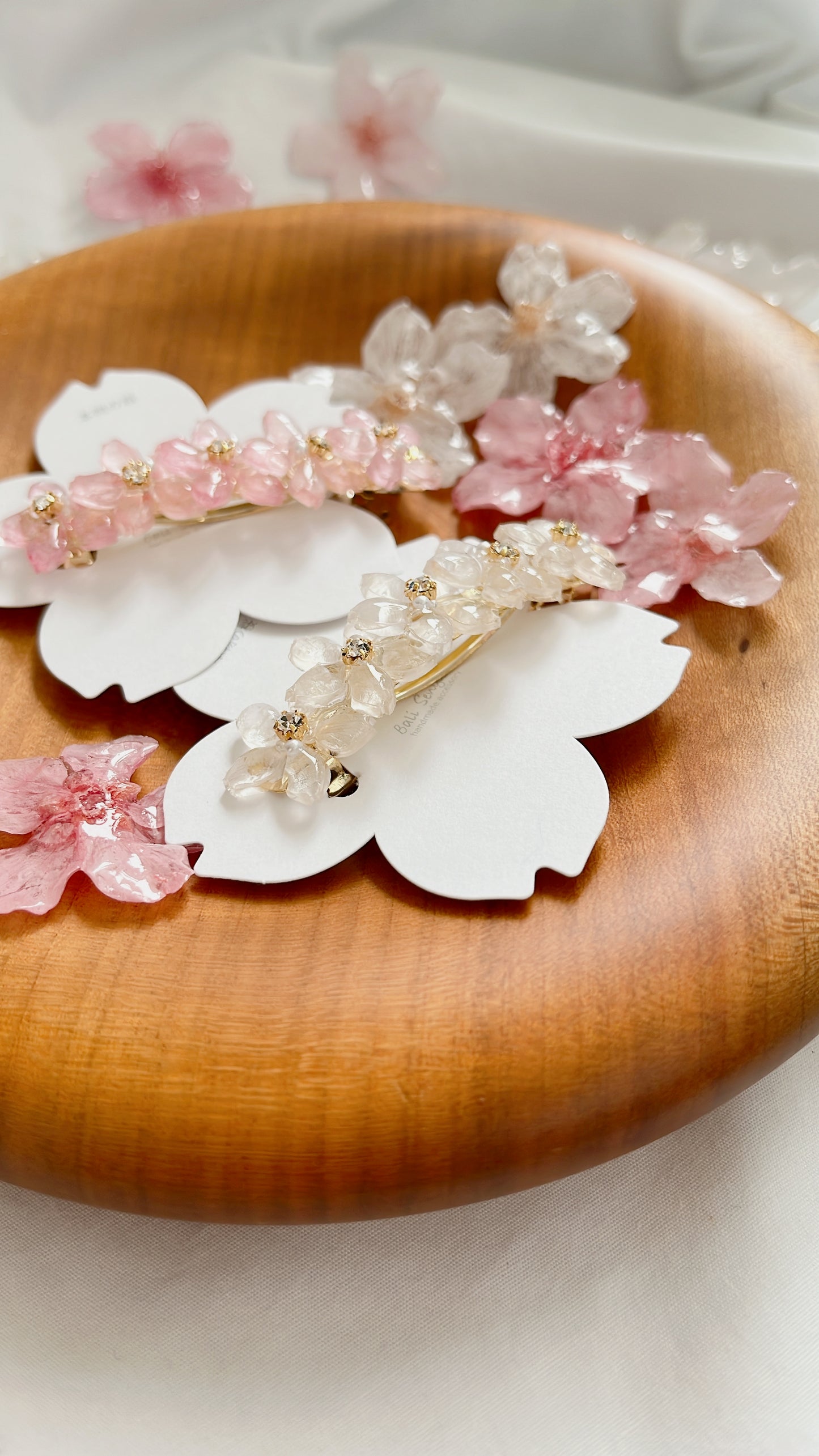 Five Someiyoshino Sakura Hair Barrette #S037