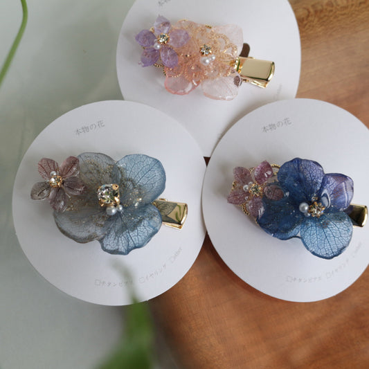 Hydrangea Hair Accessories No.12