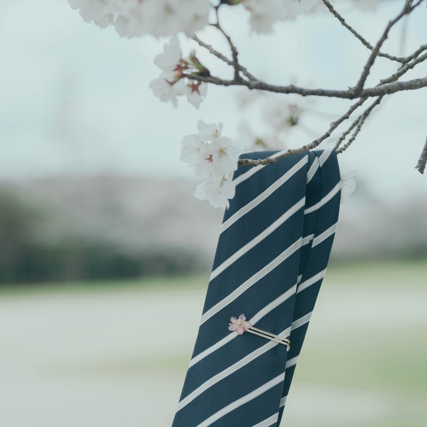 Sakura Tie Pin 桜ネクタイピン