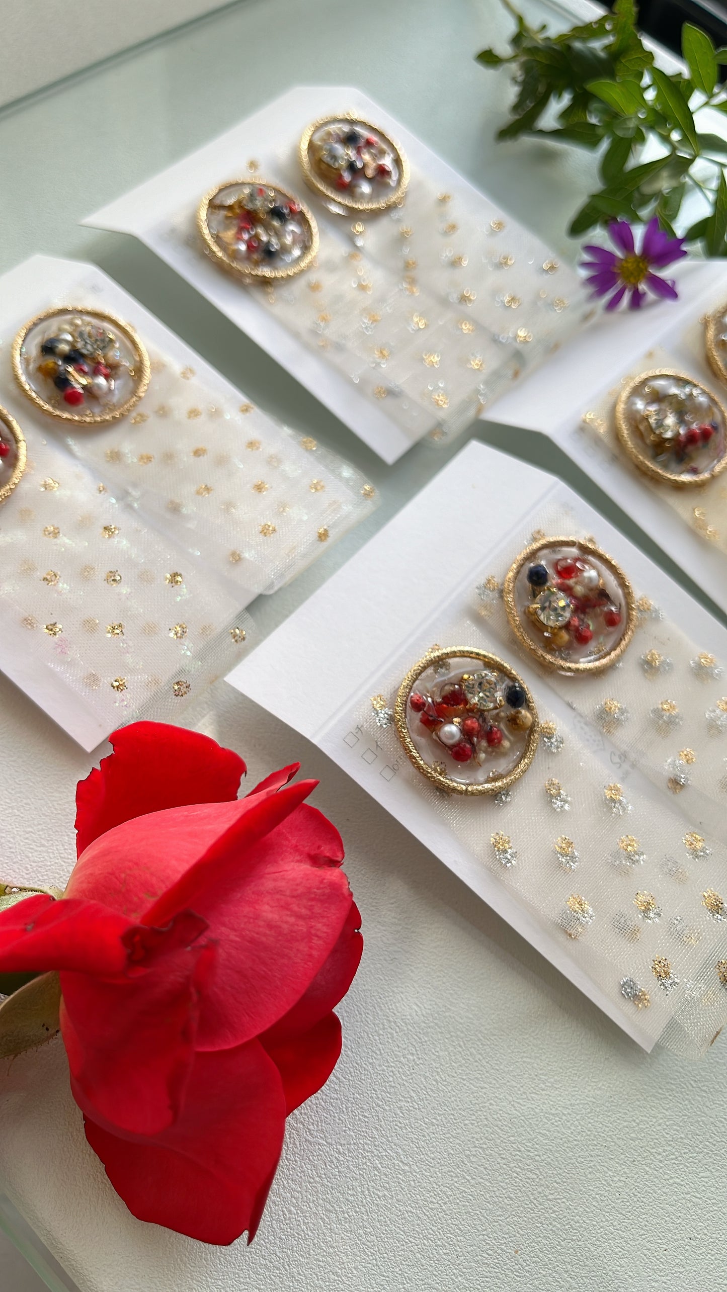 Unique Earrings - Titanium Pierce No.2 チタンピアス