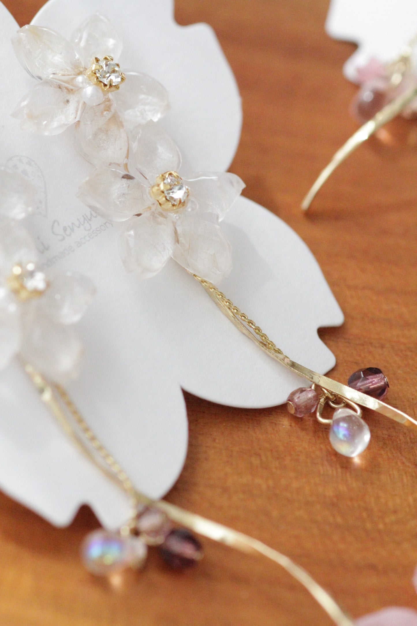 Real "Someiyoshino" Sakura Earring - No.1    #S002