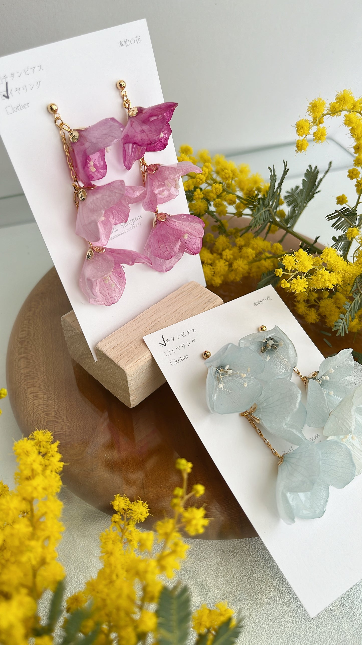 "Hanayome" Collection Earring No.49 パーツ選べます