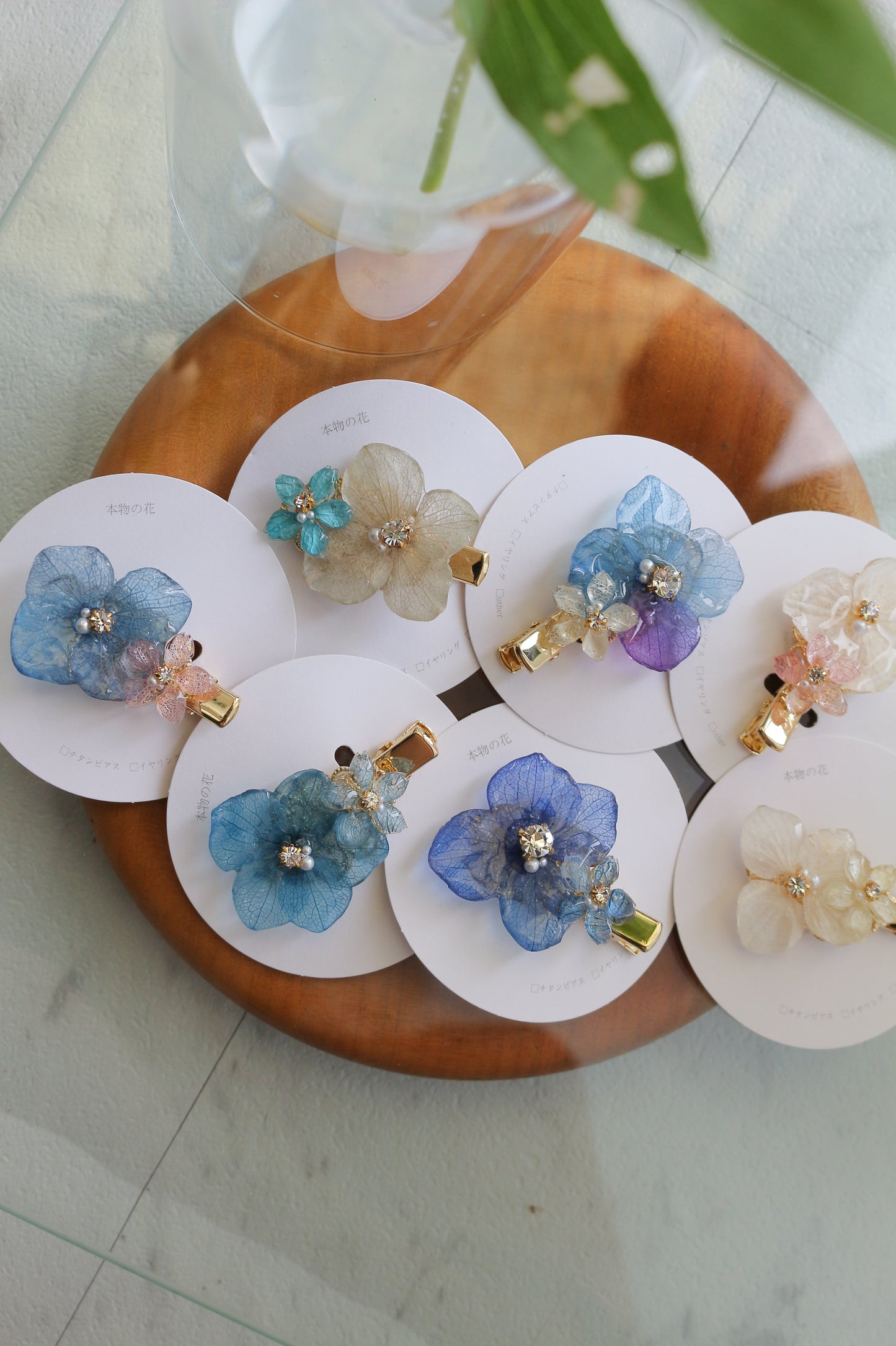 Hydrangea Hair Accessories No.11