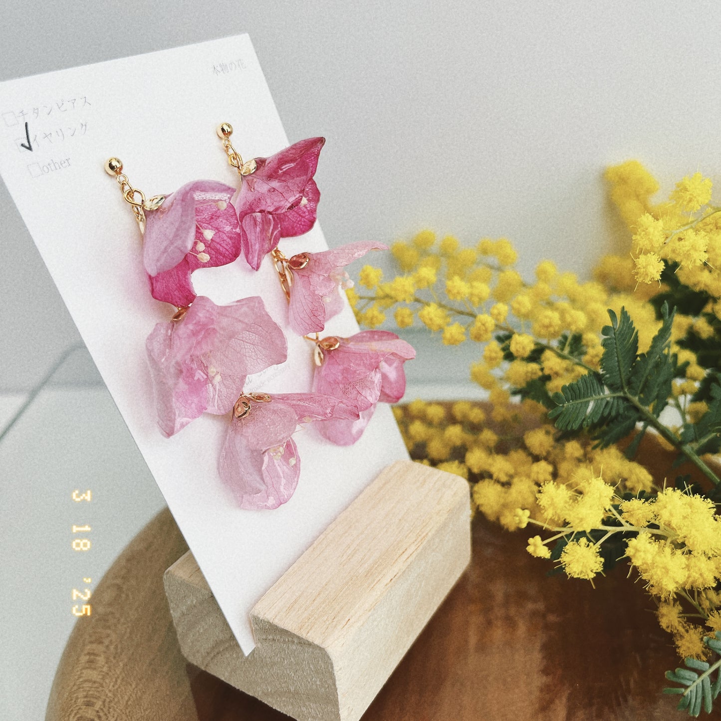 "Hanayome" Collection Earring No.49 パーツ選べます