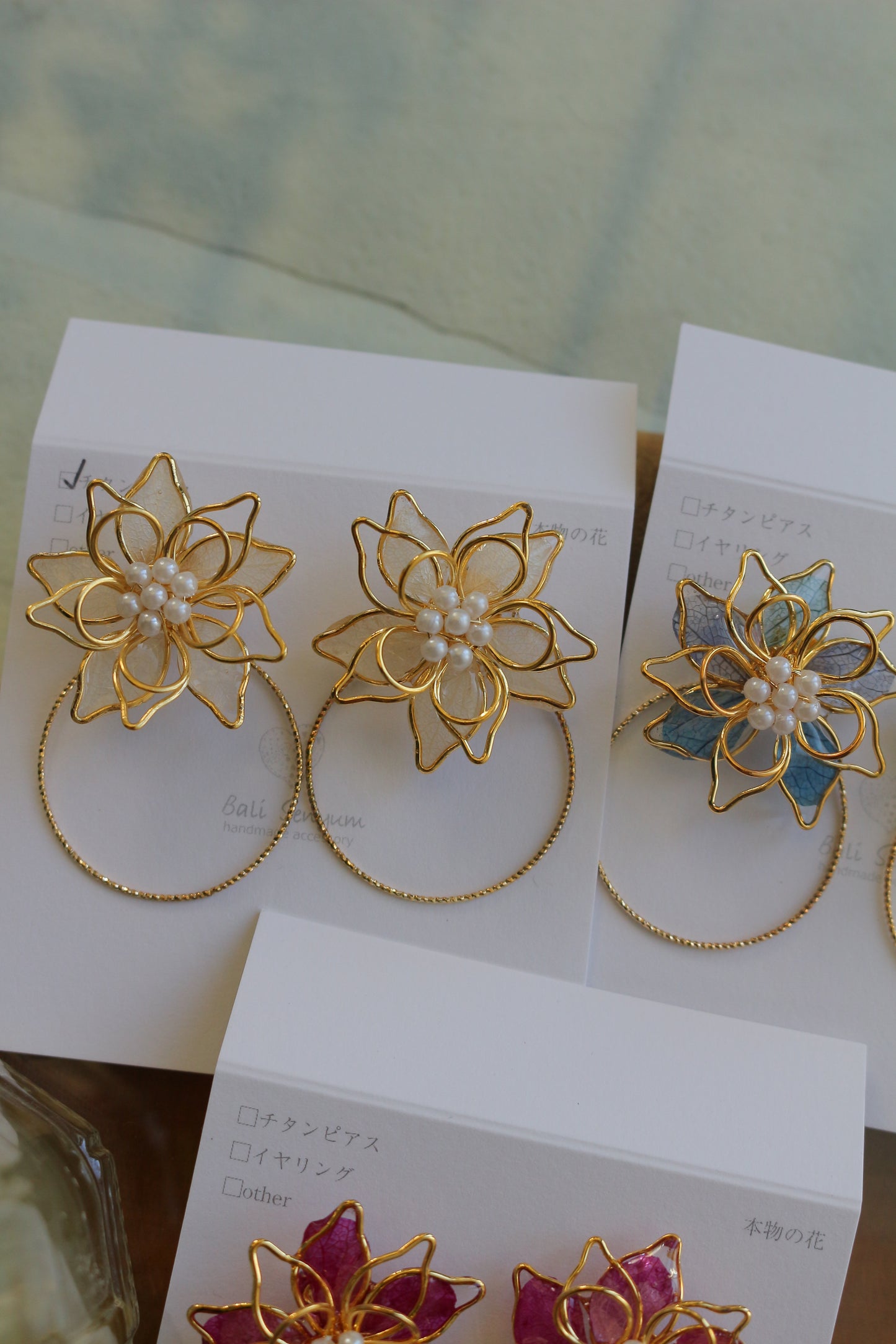 Three Layer Flower with Hoop