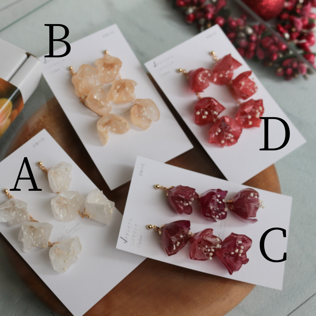 Hanayome Collection Earring No.54 パーツ選べます