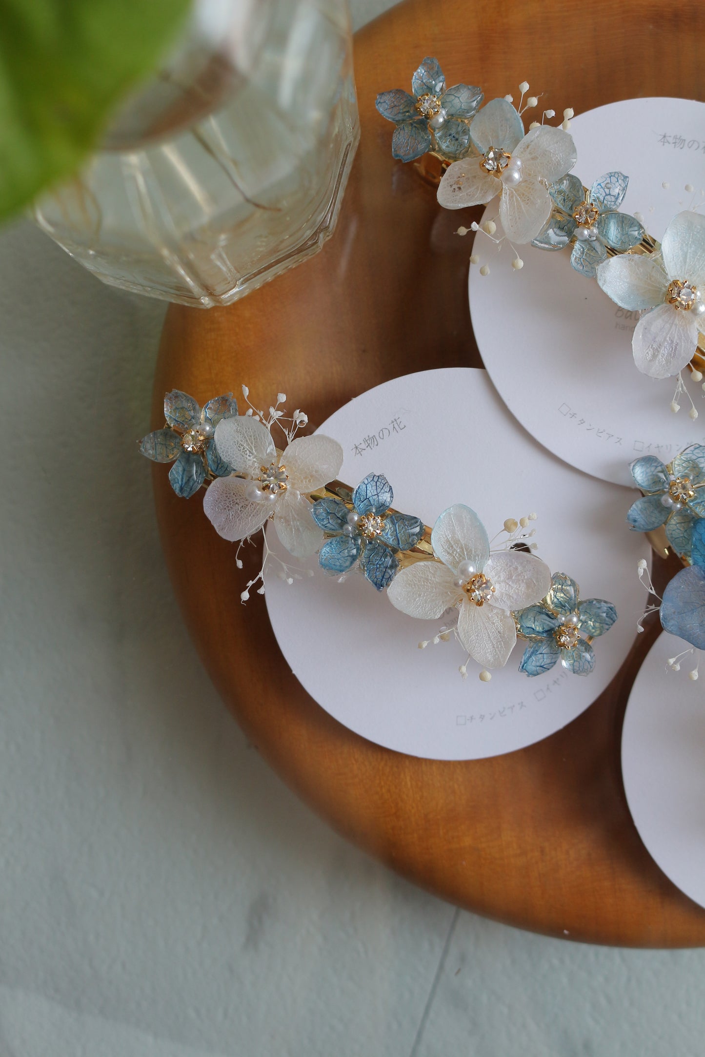 Hydrangea Hair Barrette No.38