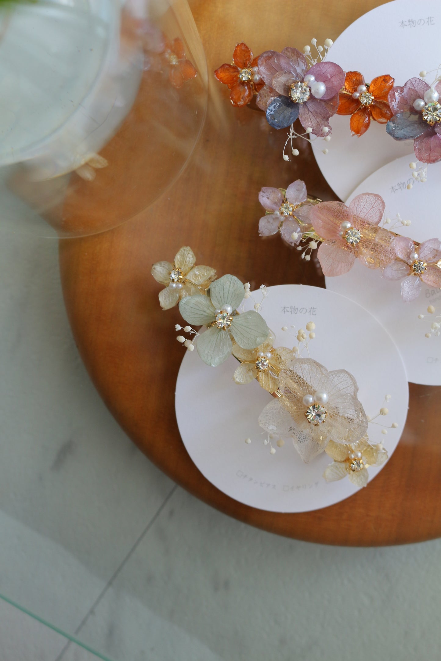 Hydrangea Hair Barrette No.41